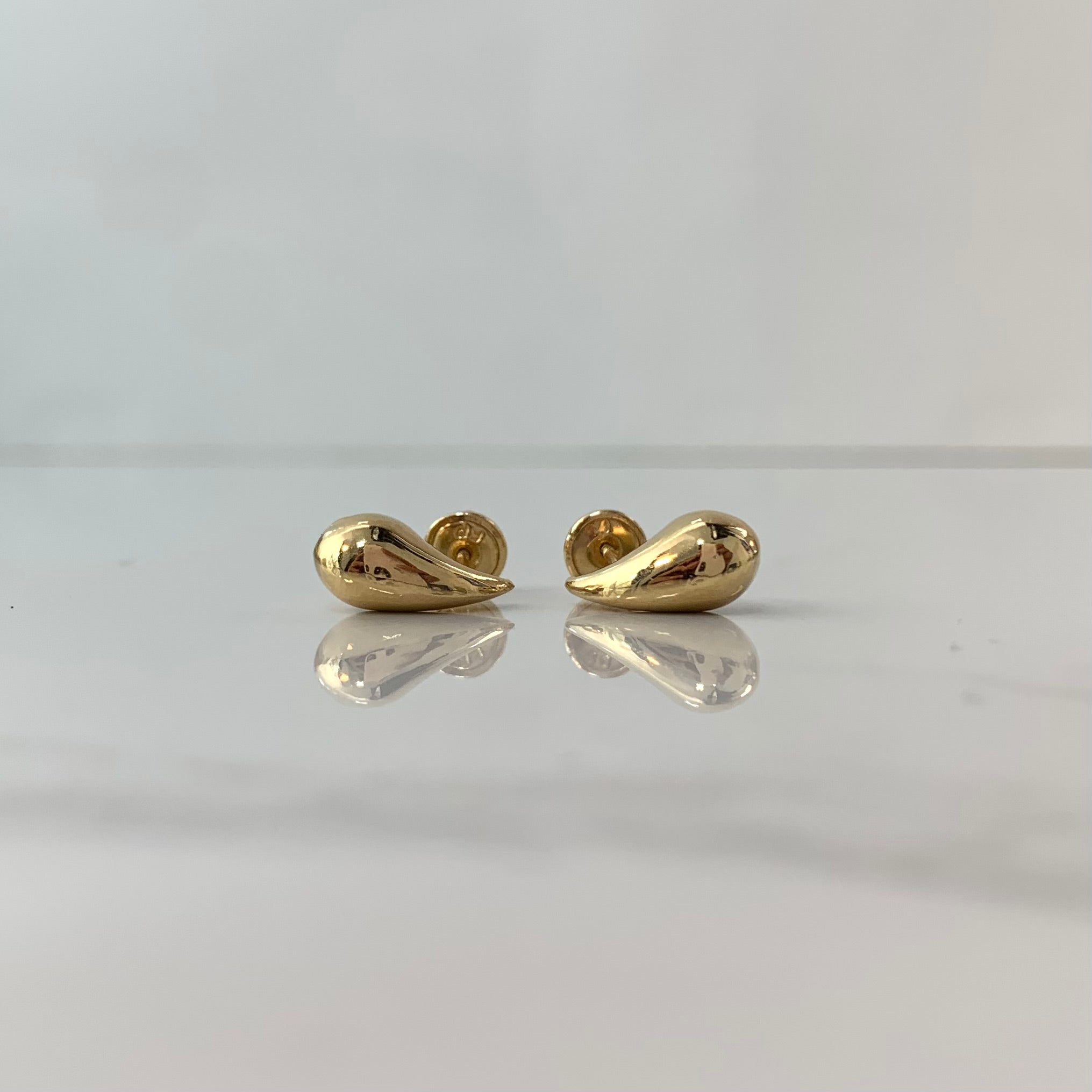 TOPOS GOTA  ORO AMARILLO 18K 1,1 GR / 11 MM