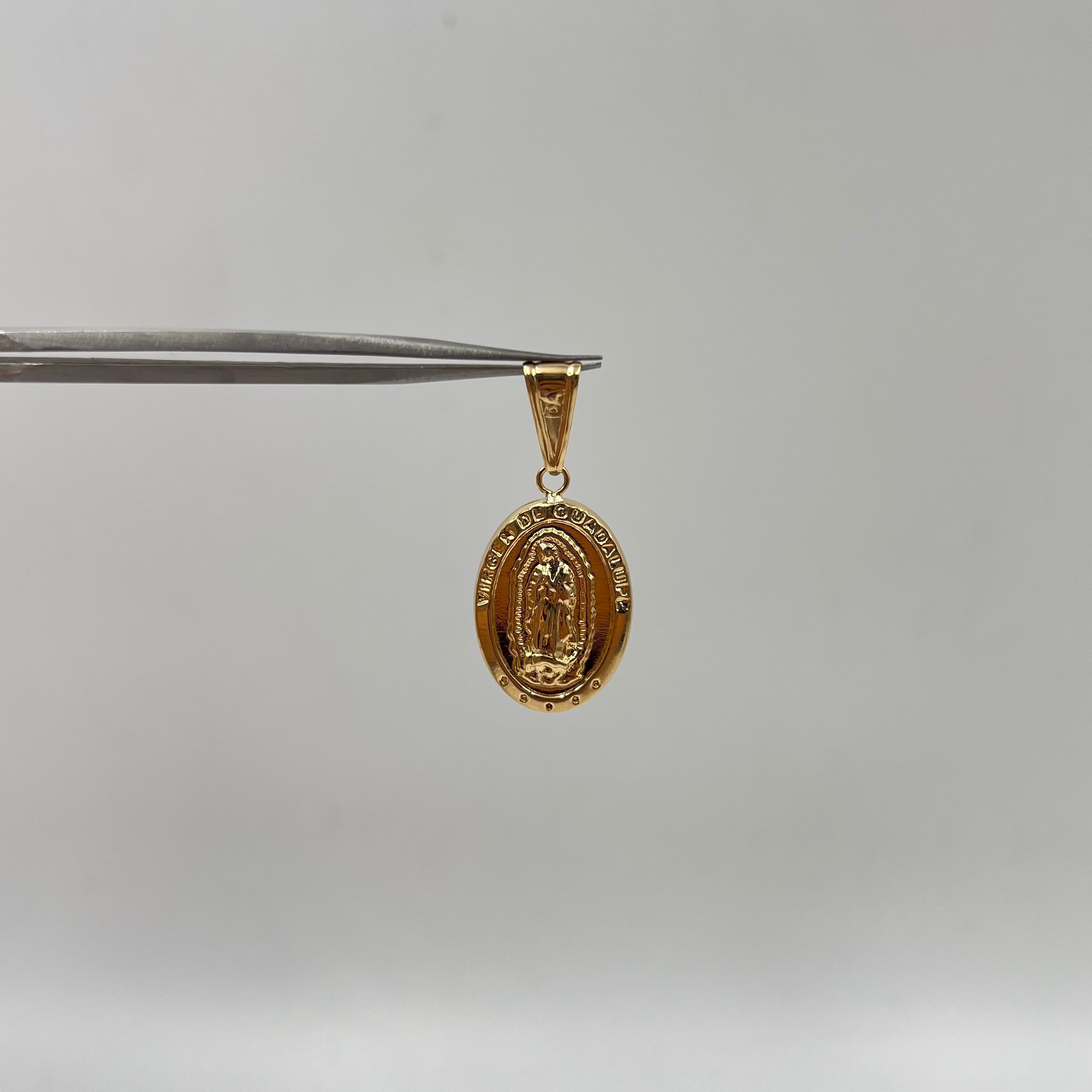 DIJE GUADALUPE ORO AMARILLO 18K 1,66 GR / 15 MM / 2,3 CM