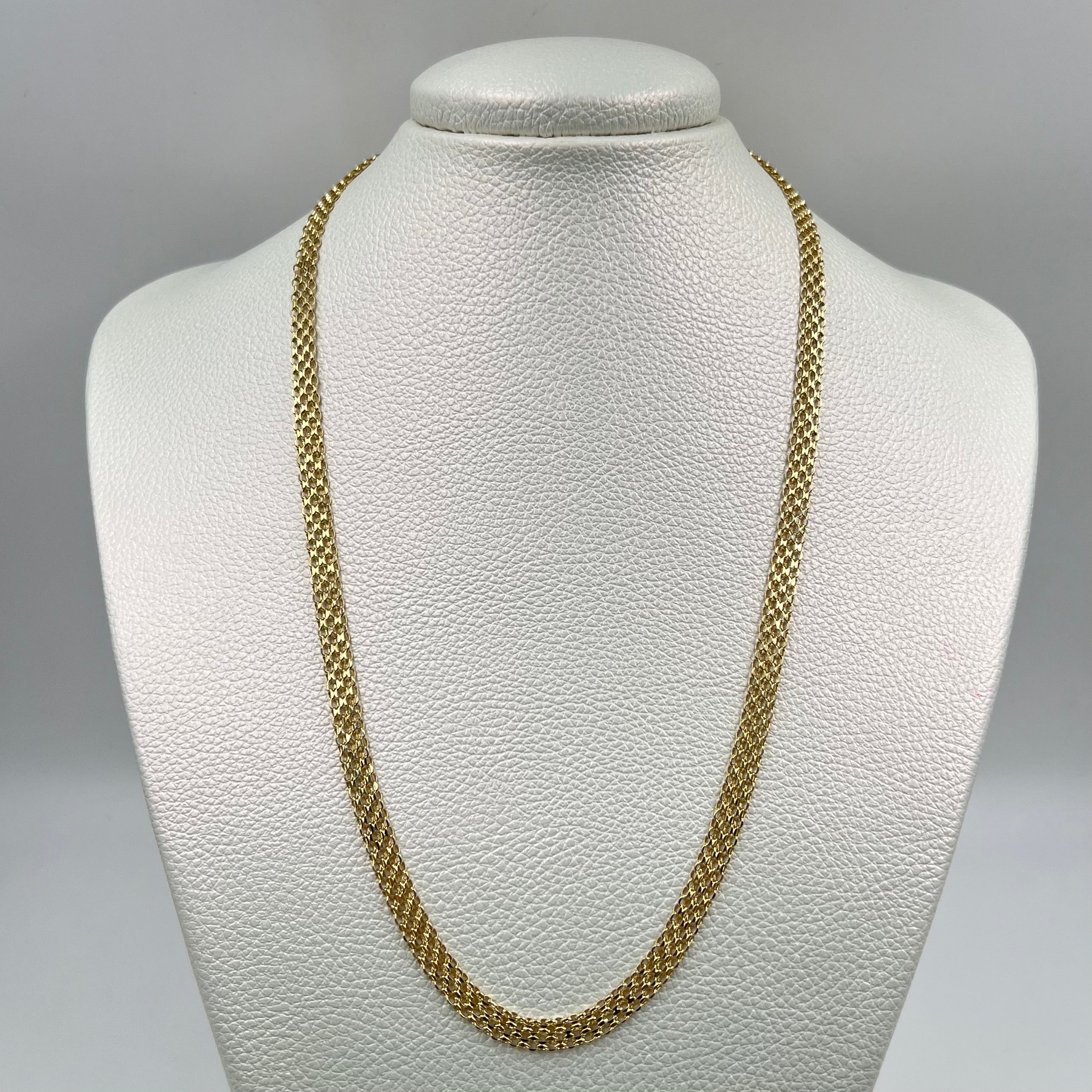 CADENA ITALY CHINA ORO AMARILLO 18K +1 / 11,5 GR / 8 MM / 60 CM