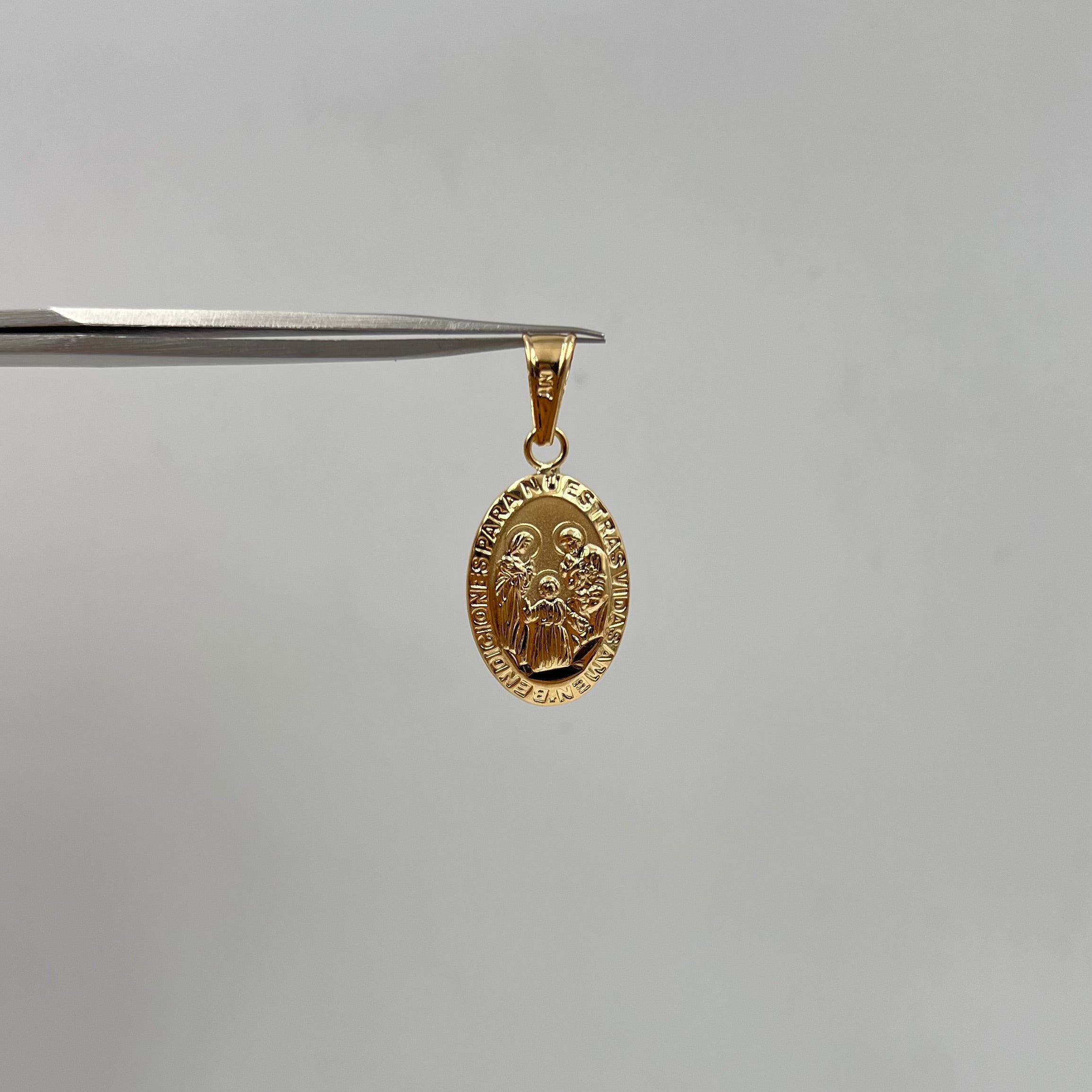 DIJE SAGRADA FAMILIA ORO AMARILLO 18K 1,92 GR / 16 MM / 2,8 CM