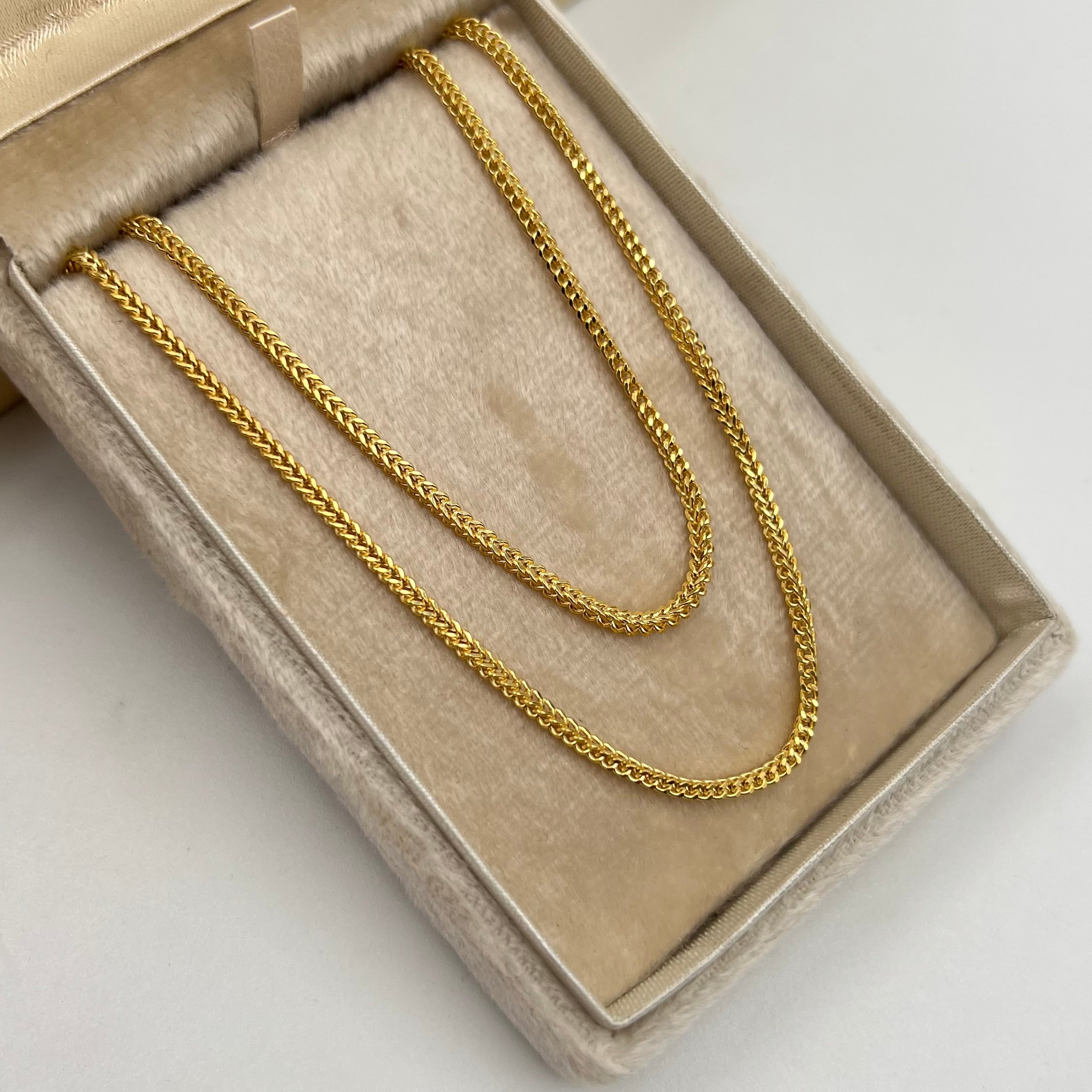 CADENA ITALY FRANCO ORO AMARILLO 18K +1 / 9,00 GR / 2,36 MM / 60 CM