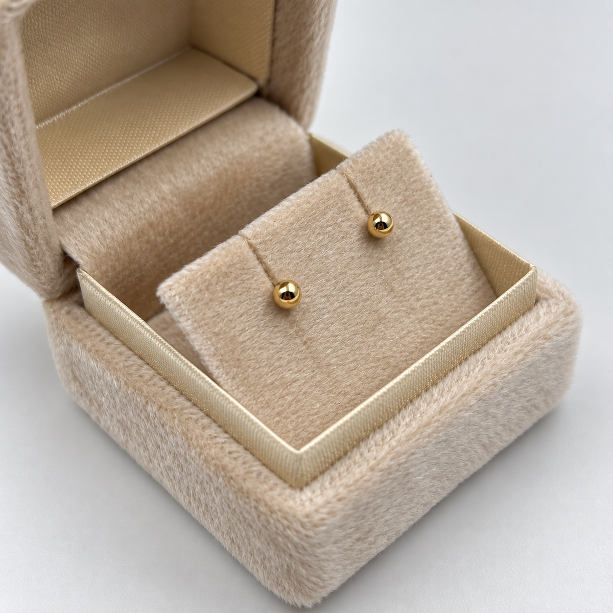 TOPOS BOLA LISA ORO AMARILLO 18K 0,60 GR / 3 MM