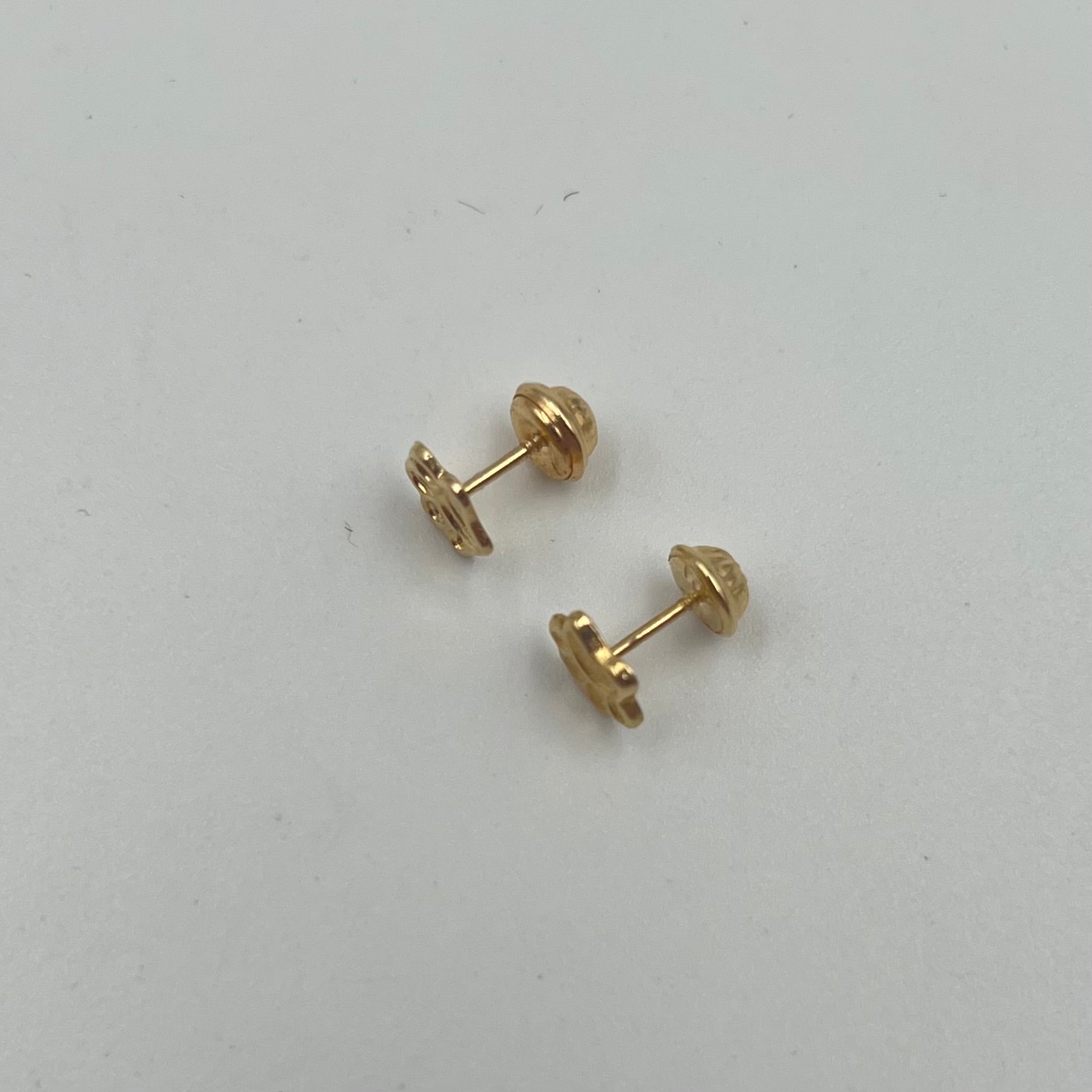 TOPOS HUELLA ORO AMARILLO 18K 0,72 GR / 7 MM