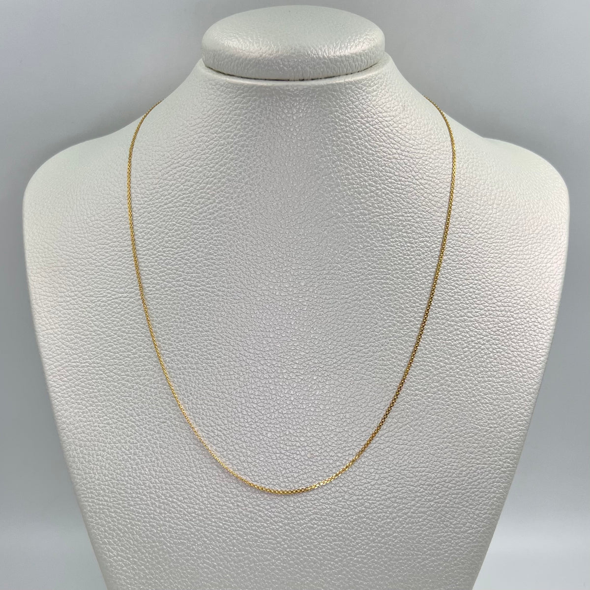 CADENA ITALY CHINA ORO AMARILLO 18K +3 / 1,87 GR / 1,1 MM / 45 CM