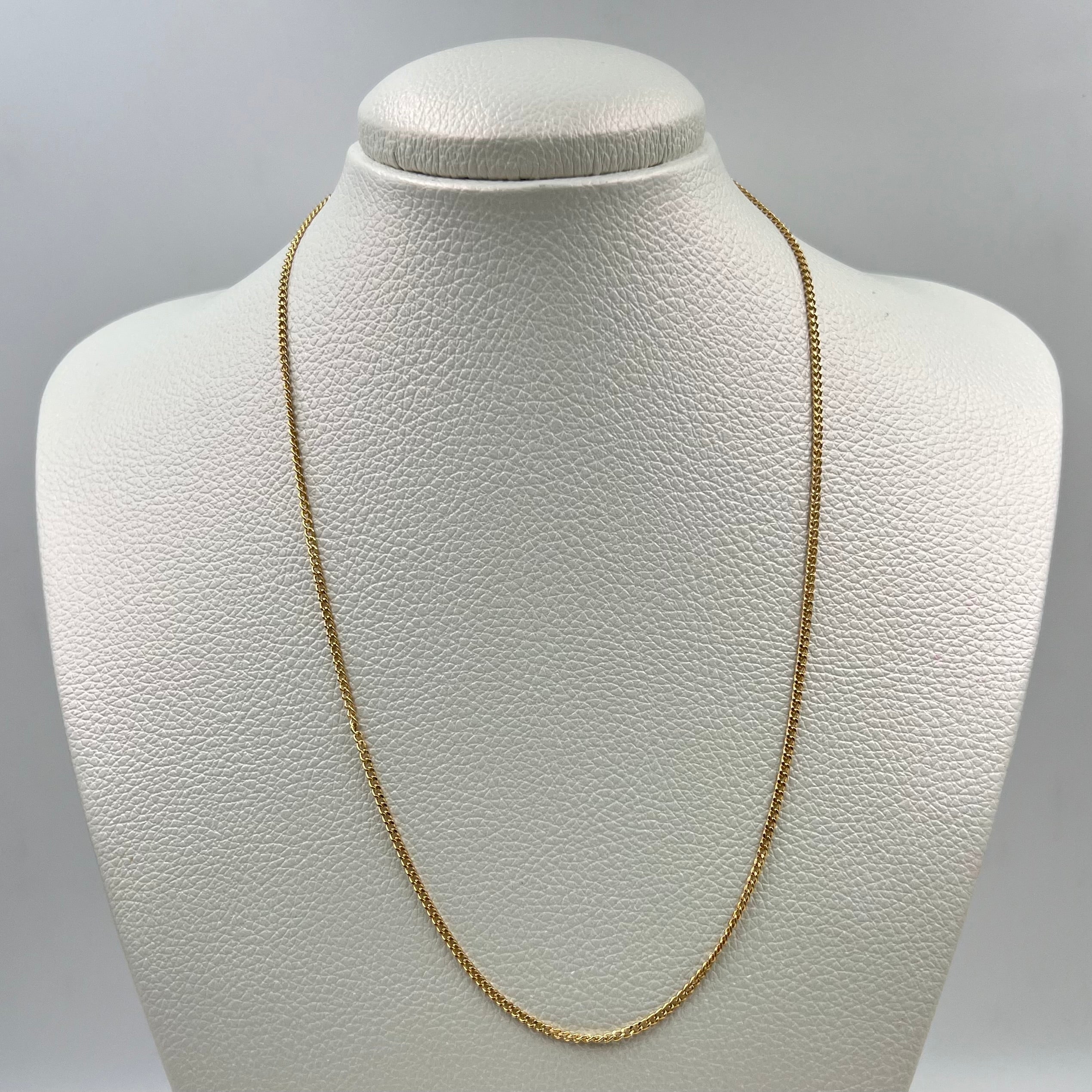 CADENA ITALY CUBANA ORO AMARILLO 18K +3 / 1,63 GR / 1,9 MM / 45 CM