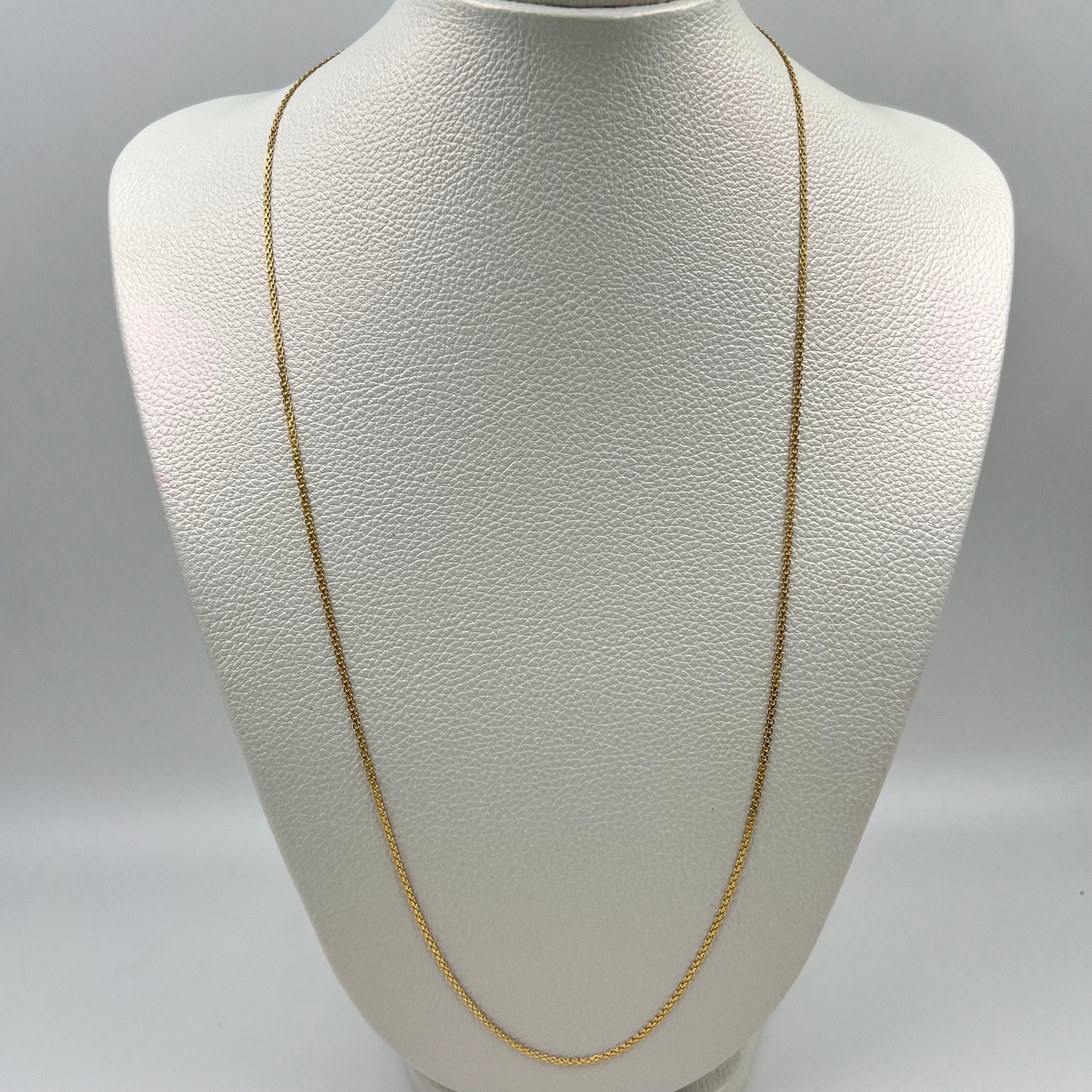 CADENA ITALY CHINA  ORO AMARILLO 18K +3 / 3,16 GR / 1,4 MM / 60 CM