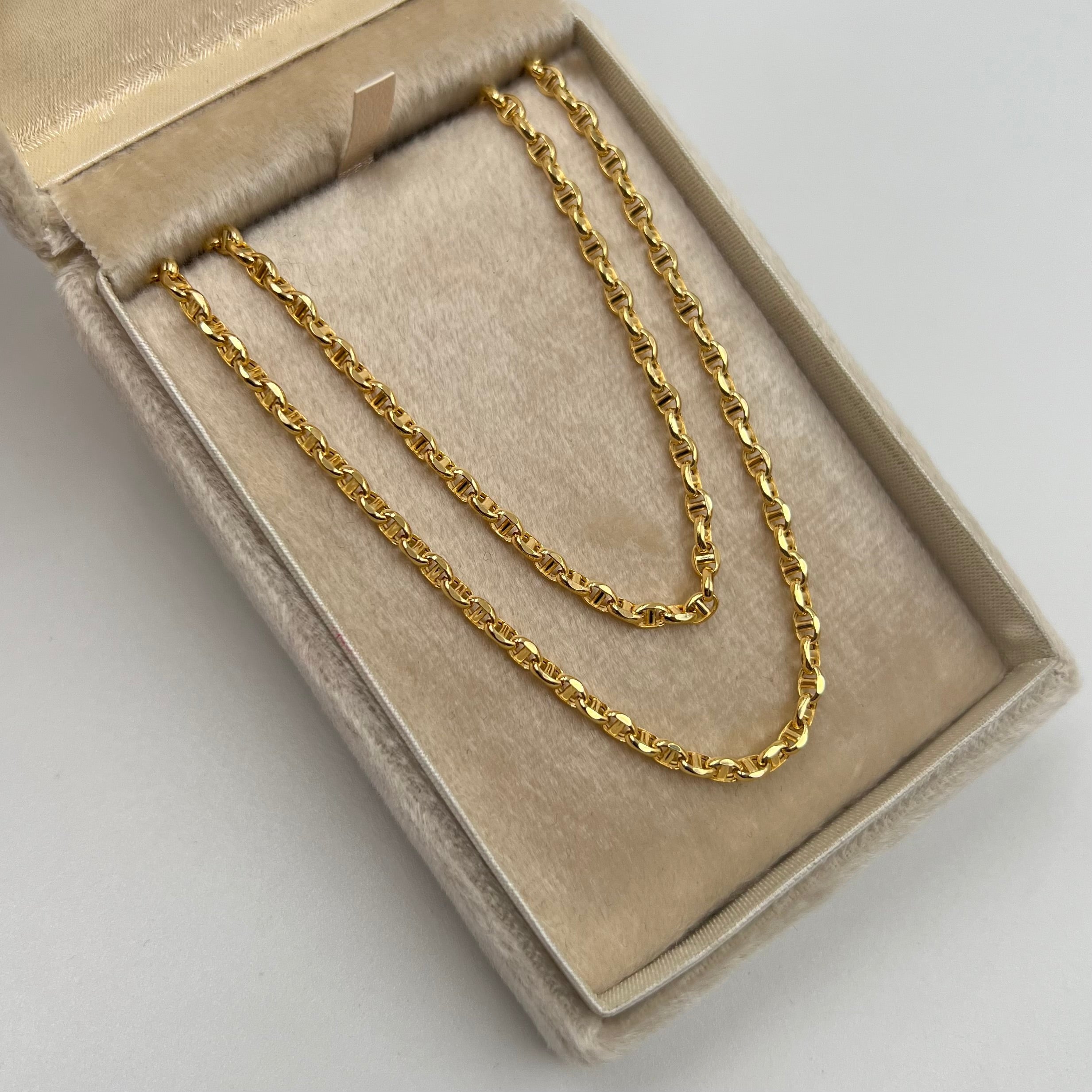 CADENA ITALY GC ORO AMARILLO 18K +1 / 4,12 GR / 2,5 MM / 50 CM