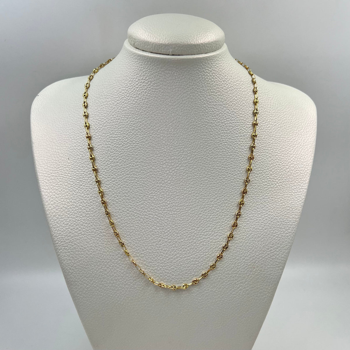 CADENA BABY GC REAZA ITALY ORO AMARILLO 18K +1 / 4,80 GR / 3 MM / 45 CM