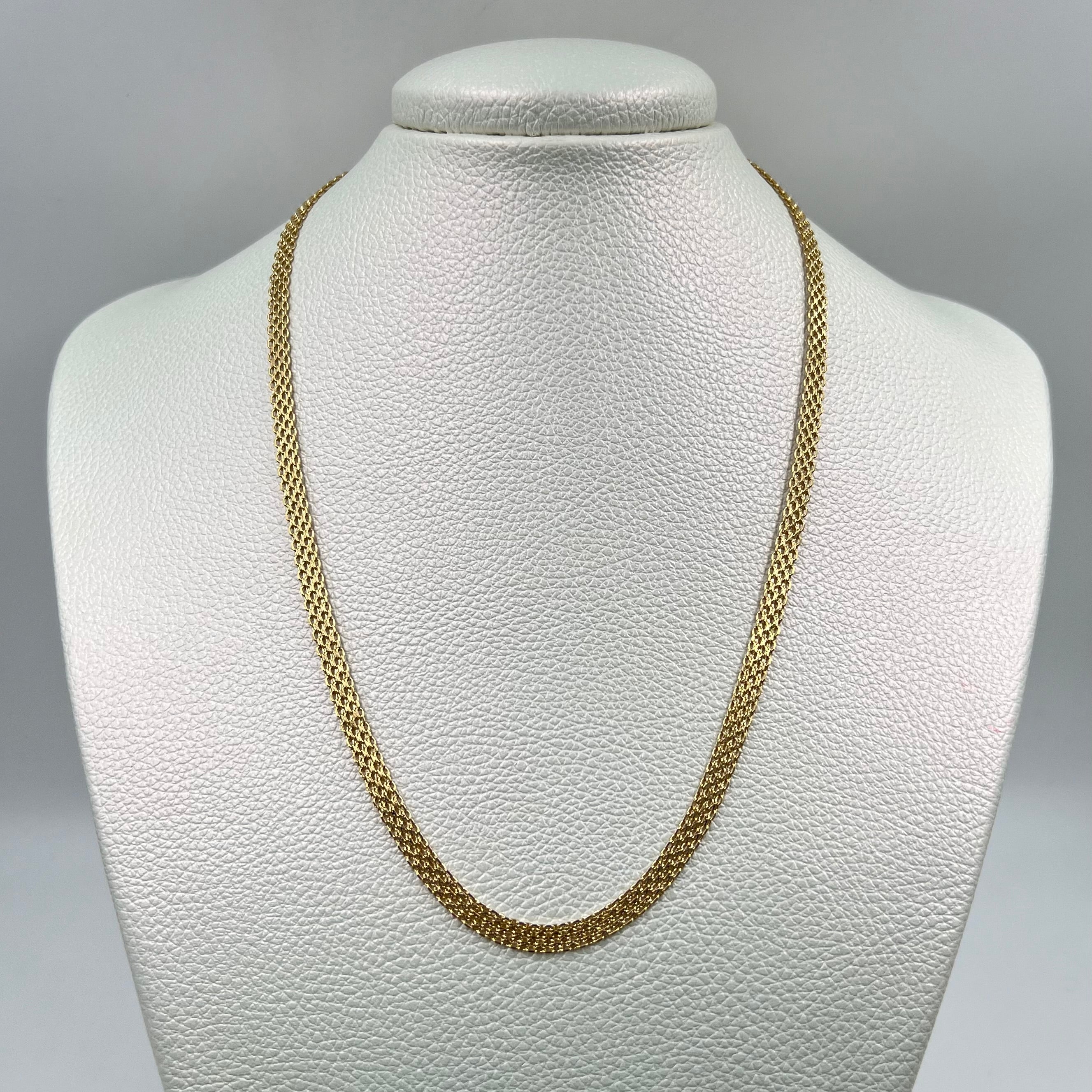 CADENA ITALY CHINA ORO AMARILLO 18K +1 / 5,52 GR / 4,4 MM / 45 CM