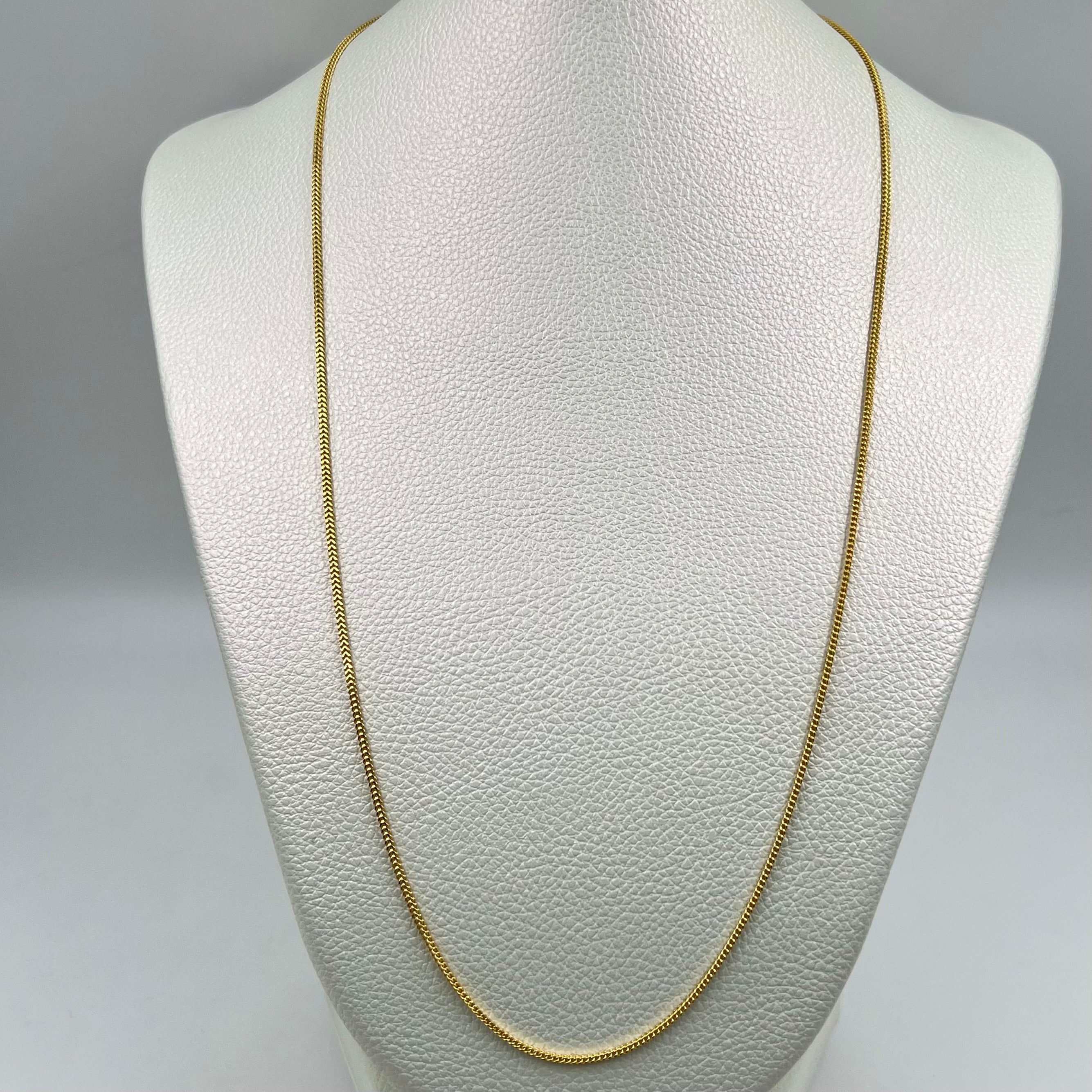 CADENA ITALY FRANCO  ORO AMARILLO 18K +3 / 4,37 GR / 1,6 MM / 60 CM