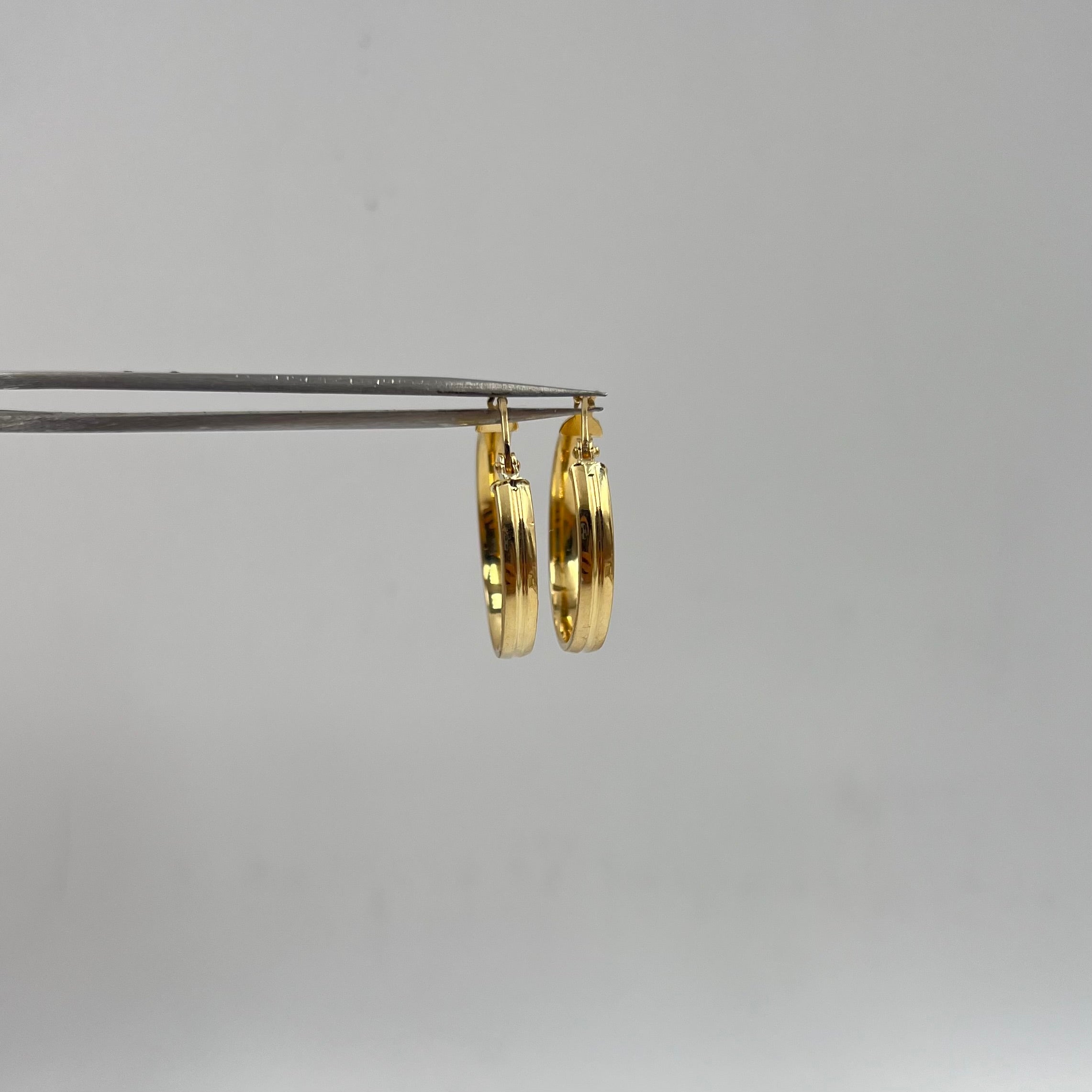 CANDONGA LISA  ORO AMARILLO 18K 1,65 GR / 2,4 CM