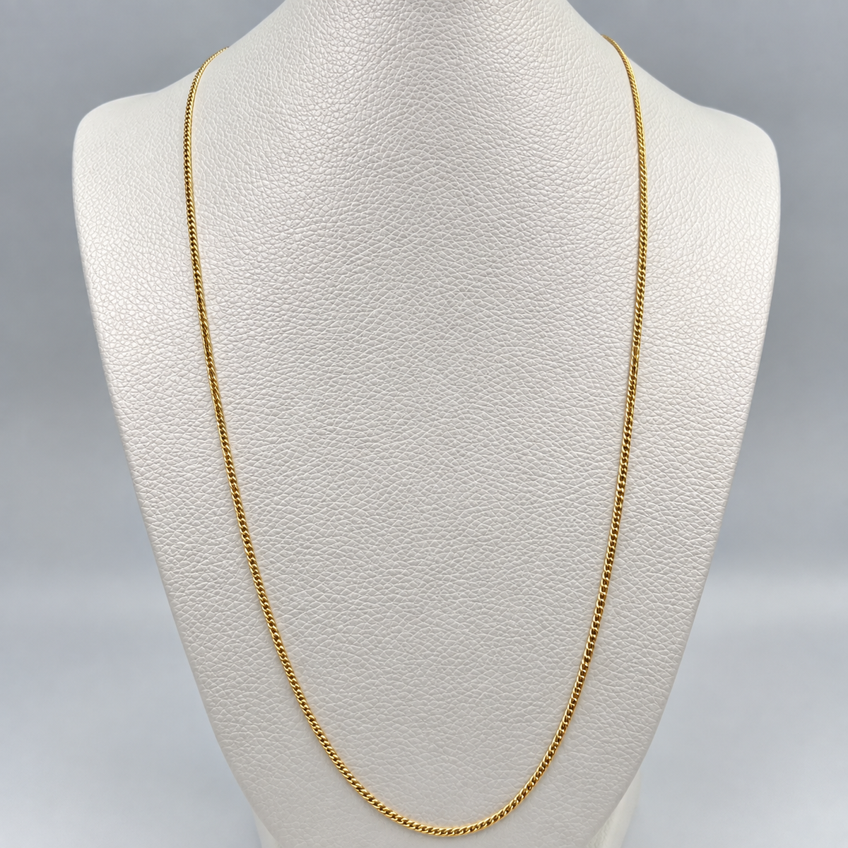CADENA ITALY MINI CUBANA ORO AMARILLO 18K +3 / 1,88 GR / 1,5 MM / 60 CM