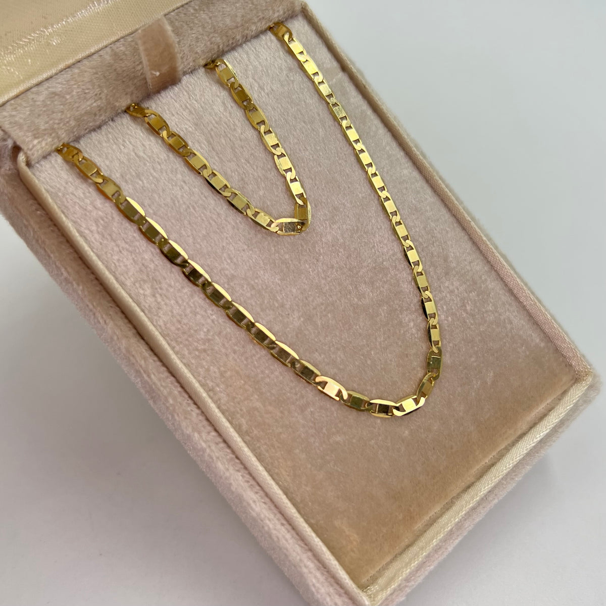 CADENA ITALY PLANA  ORO AMARILLO 18K 7,26 GR / 2,6 MM / 60 CM