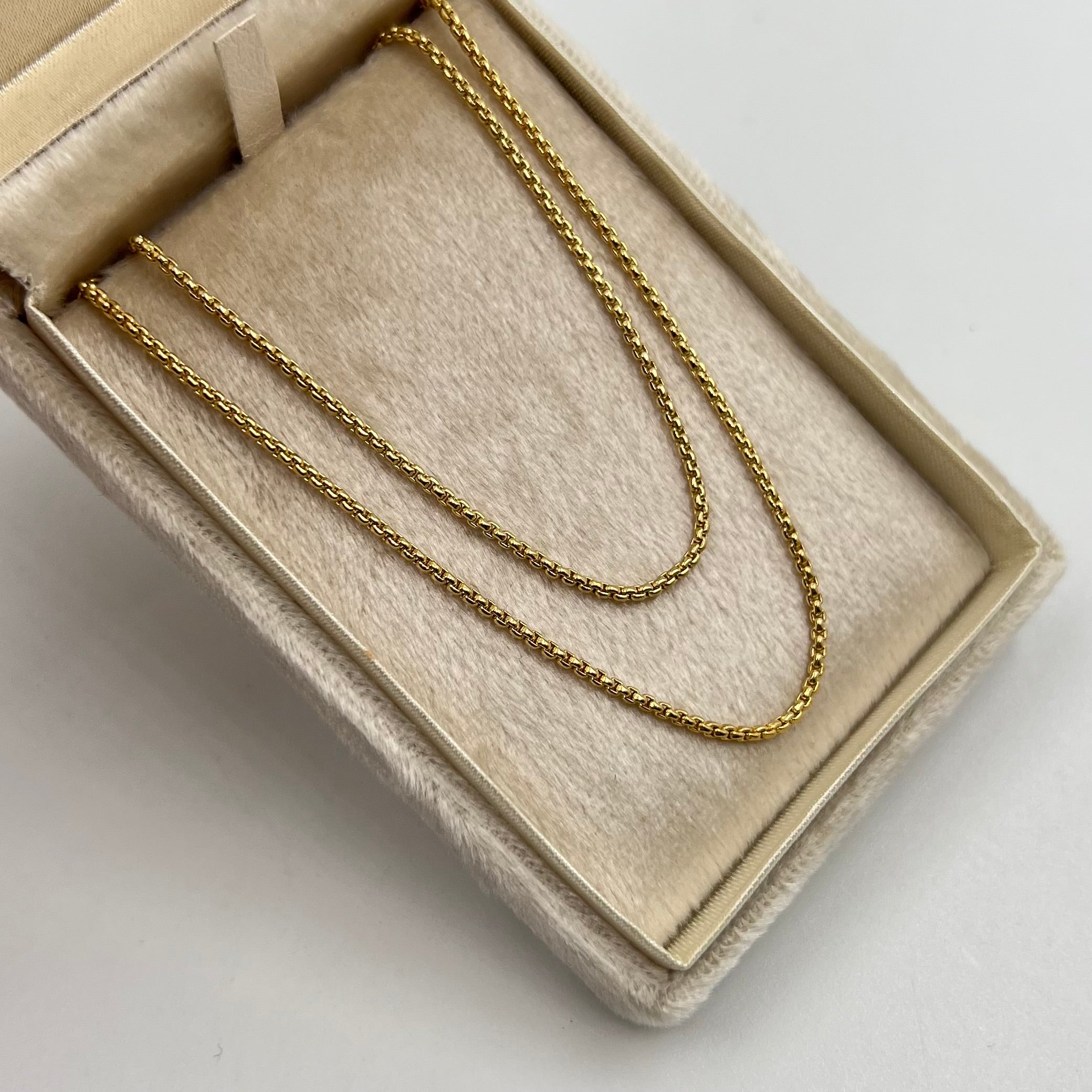 CADENA ITALY VENECIANA ESPECIAL  ORO AMARILLO 18K +1 / 4,07 GR / 1,6 MM / 55 CM