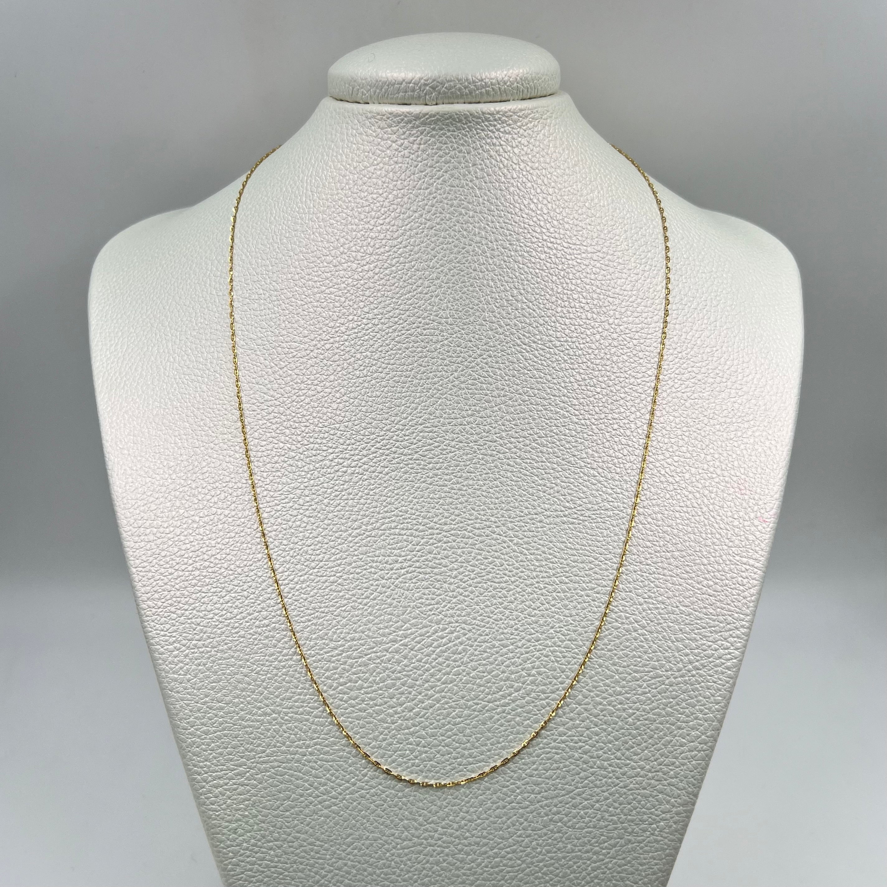 CADENA ITALY GC ORO AMARILLO 18K +3 / 1,38 GR / 1 MM / 50 CM