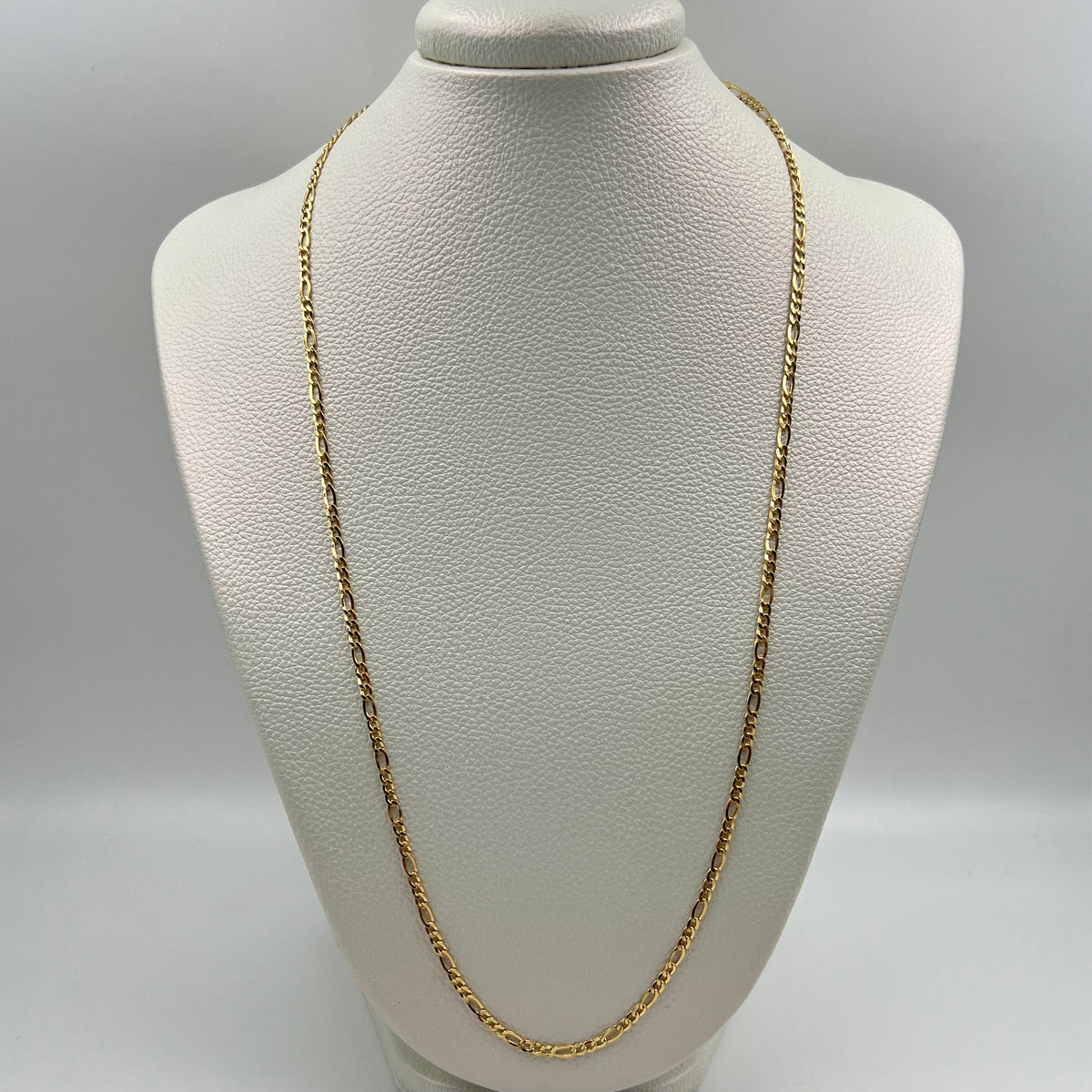 CADENA ITALY FIGARO  ORO AMARILLO 18K 4,92 GR / 2,9 MM / 60 CM