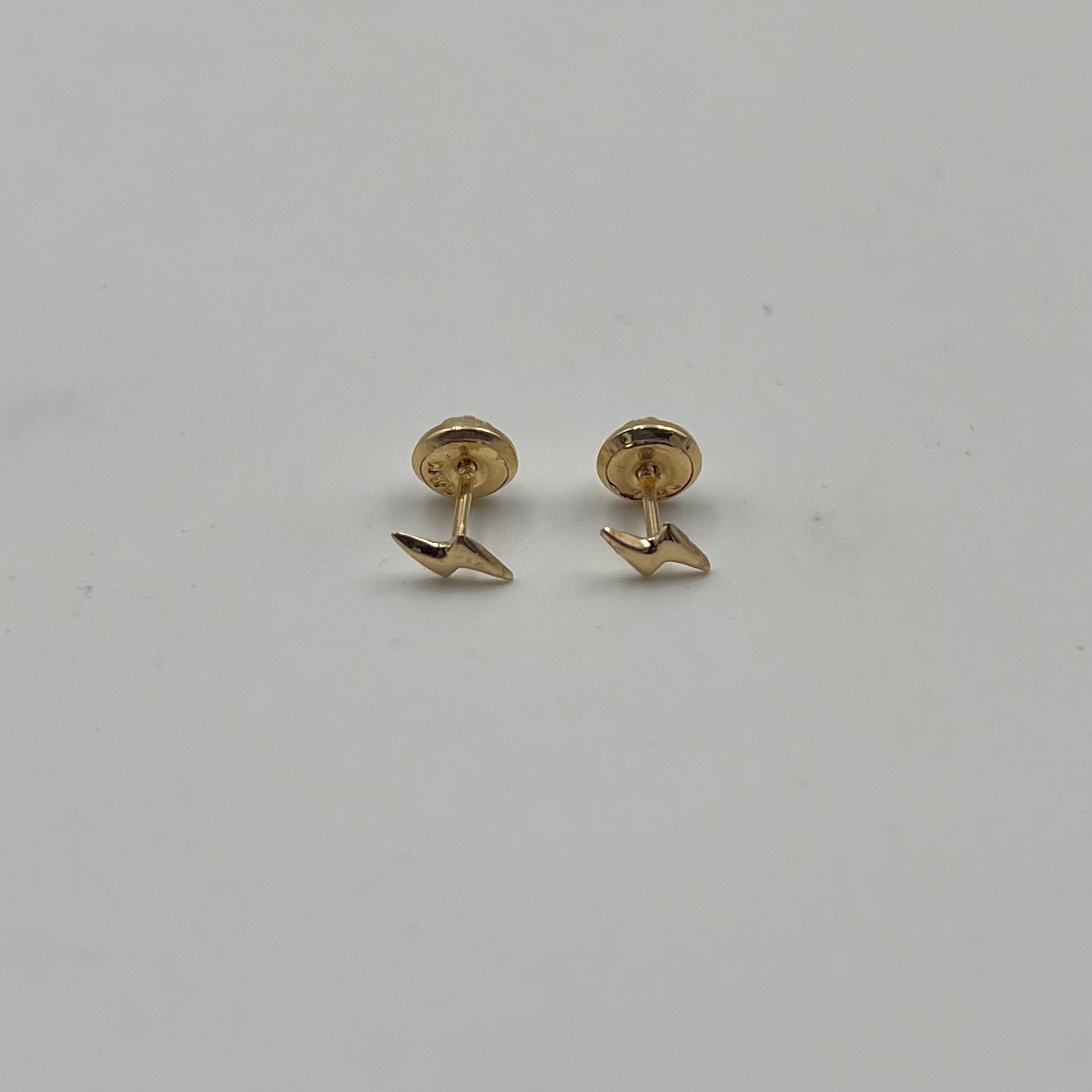 TOPOS RAYO ORO AMARILLO 18K 0,45 GR / 3 MM