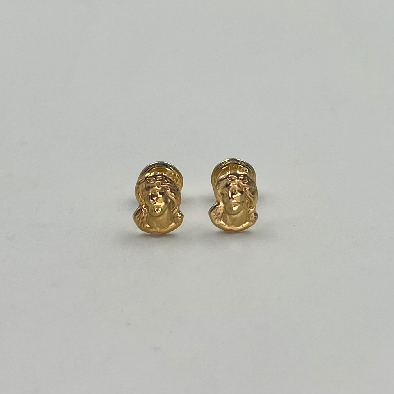 TOPOS ROSTRO DE JESUS  ORO AMARILLO 18K 0,7 GR / 6 MM
