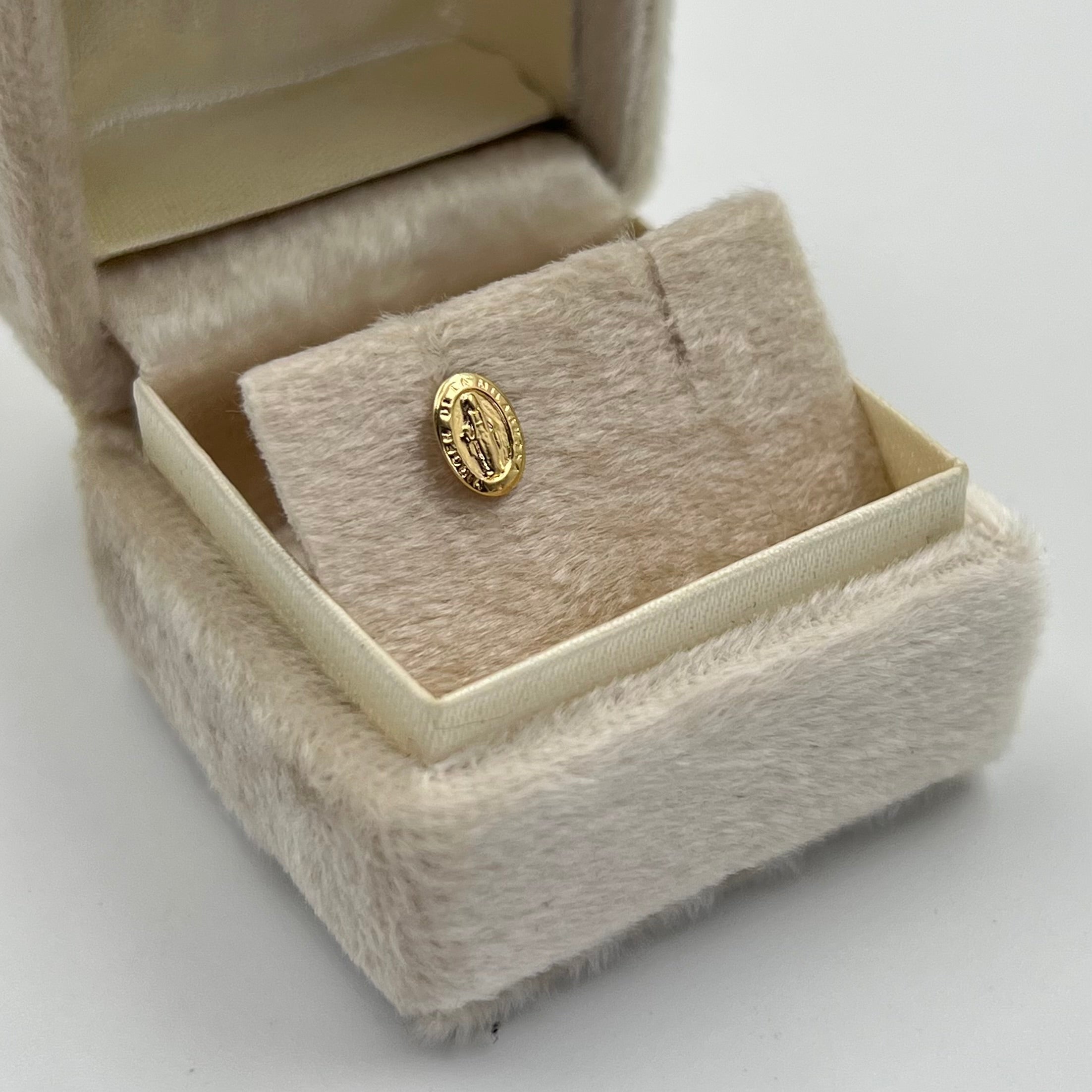 TOPOS VIRGEN DE LA MILAGROSA (UNIDAD) ORO AMARILLO 18K 0,28 GR / 5 MM