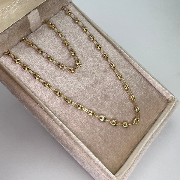 CADENA BABY GC REAZA ITALY ORO AMARILLO 18K +1 / 5,58 GR / 3 MM / 60 CM