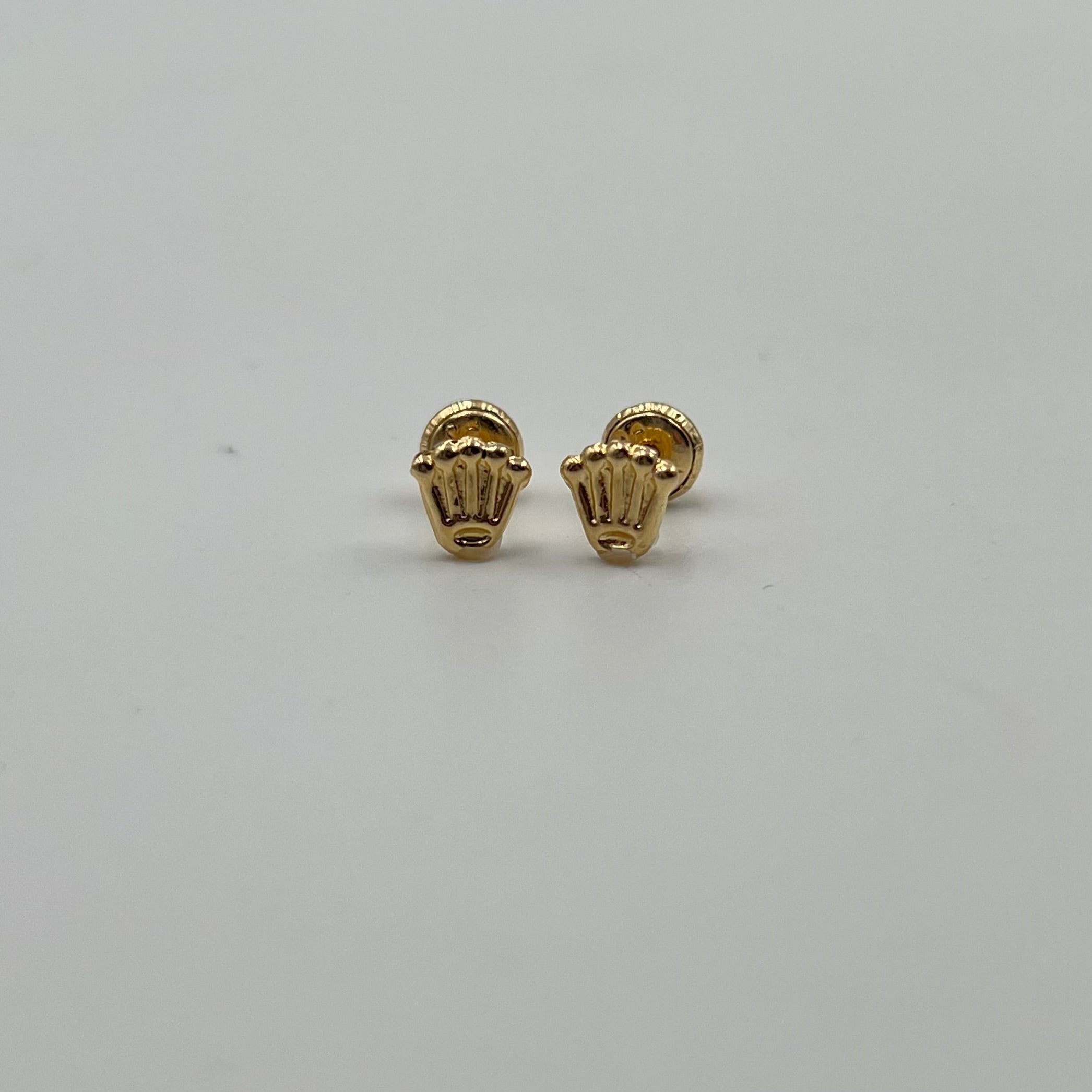 TOPOS RX SILUETA  ORO AMARILLO 18K 0,58 GR / 6 MM