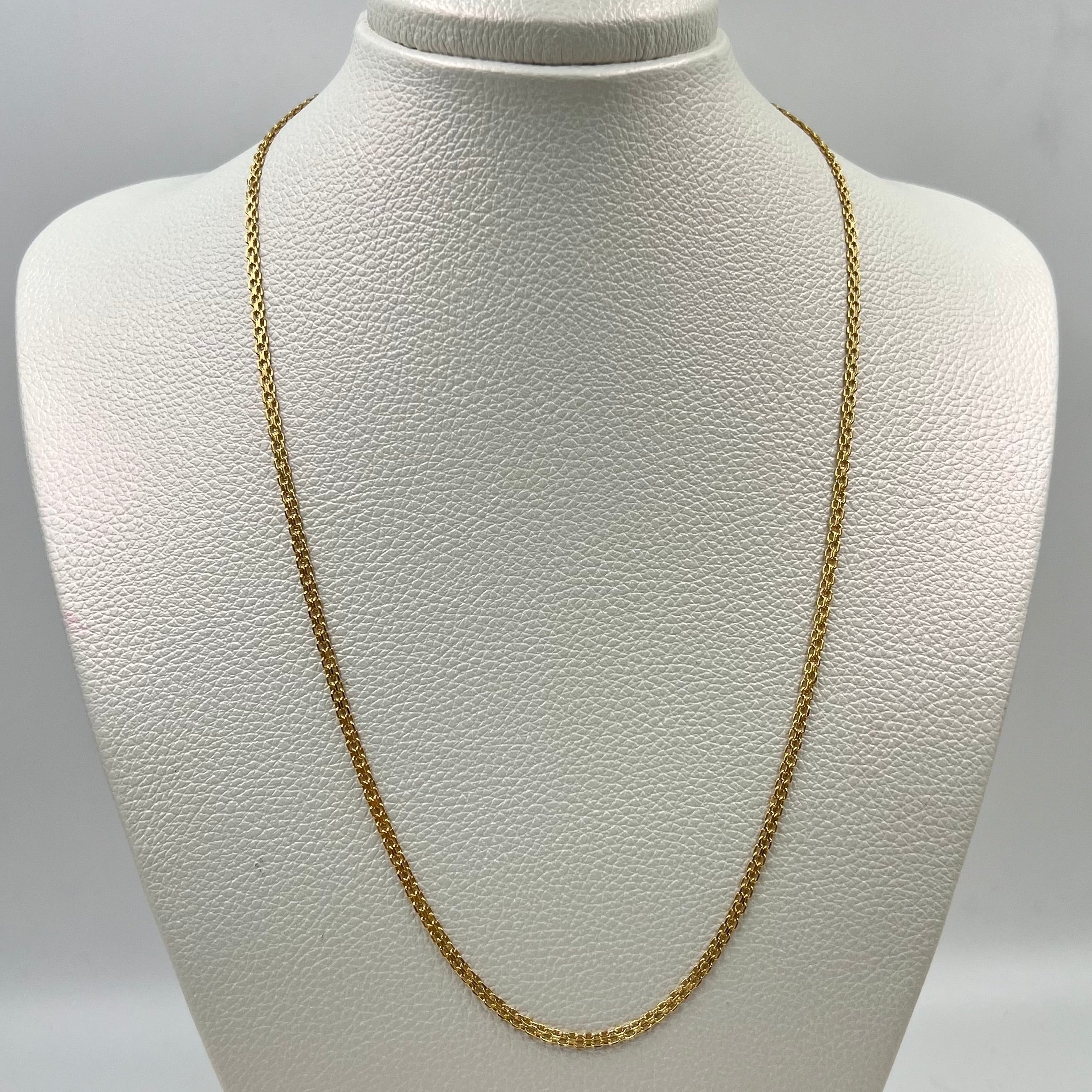 CADENA ITALY CHINA ORO AMARILLO 18K +1 / 3,08 GR / 2,5 MM / 45 CM