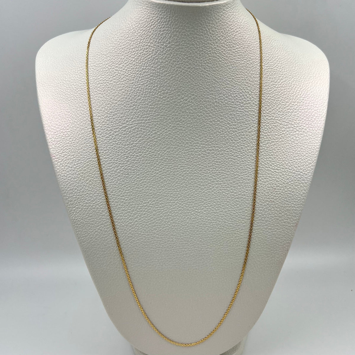 CADENA ITALY CHINA  ORO AMARILLO 18K +1 / 3,31 GR / 1,5 MM / 60 CM