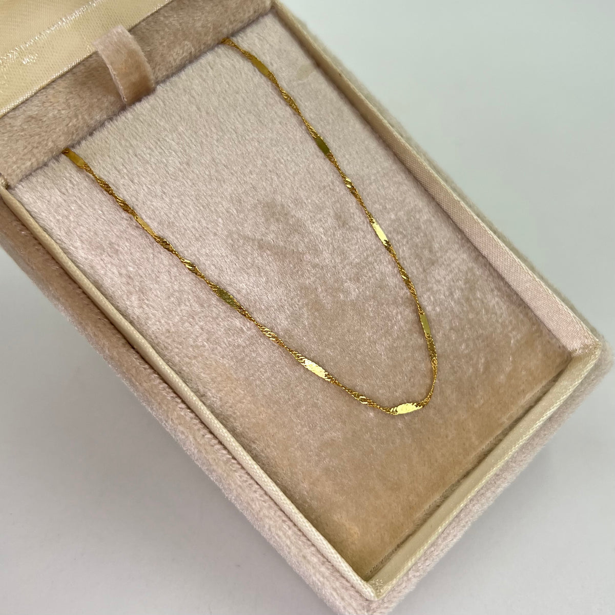 PULSO ITALY SINGAPUR ORO AMARILLO 18K +3 / 0,68 GR / 1,4 MM / 17 CM