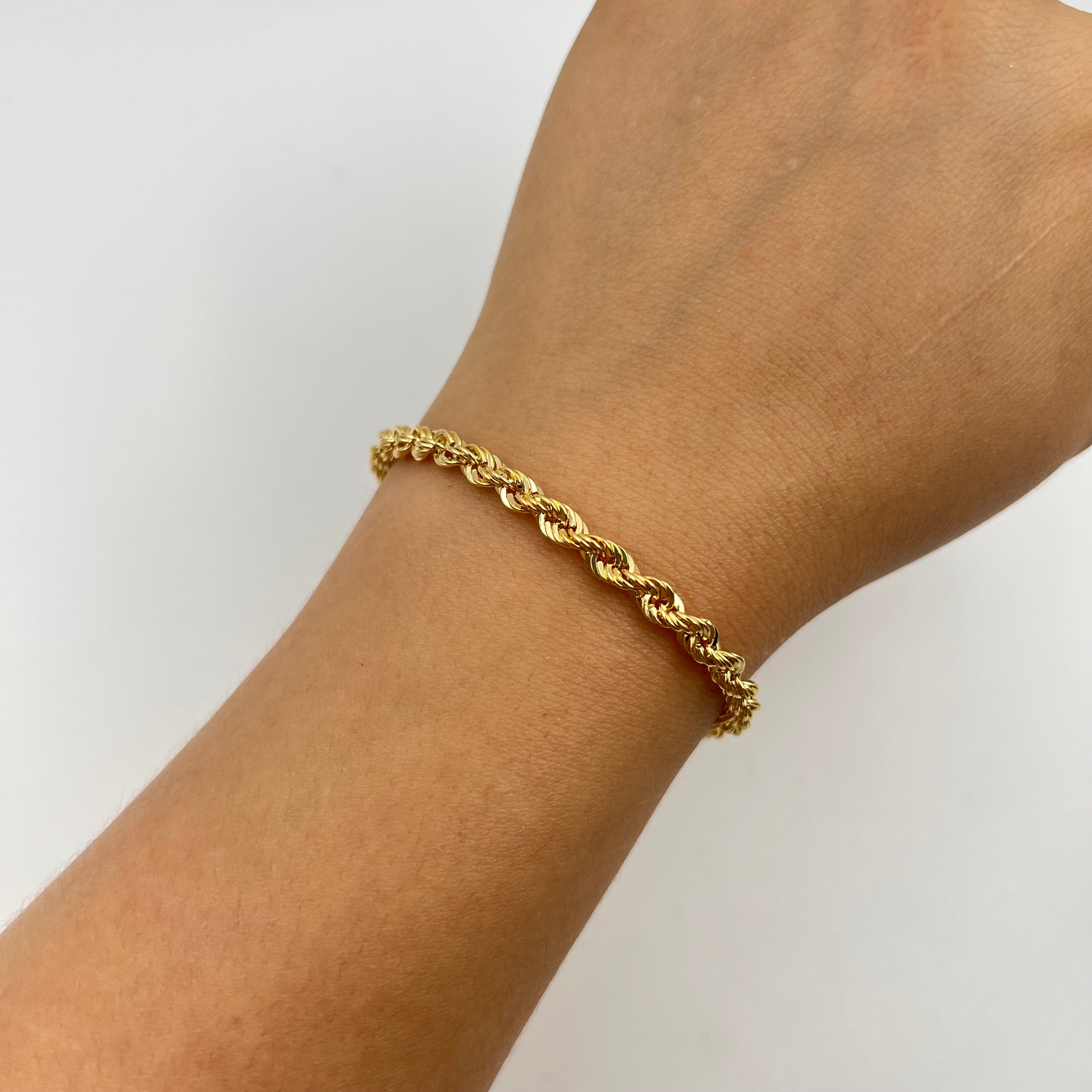 PULSO ITALY LAZO ORO AMARILLO 18K +3 / 5,68 GR / 4,9 MM / 19 CM