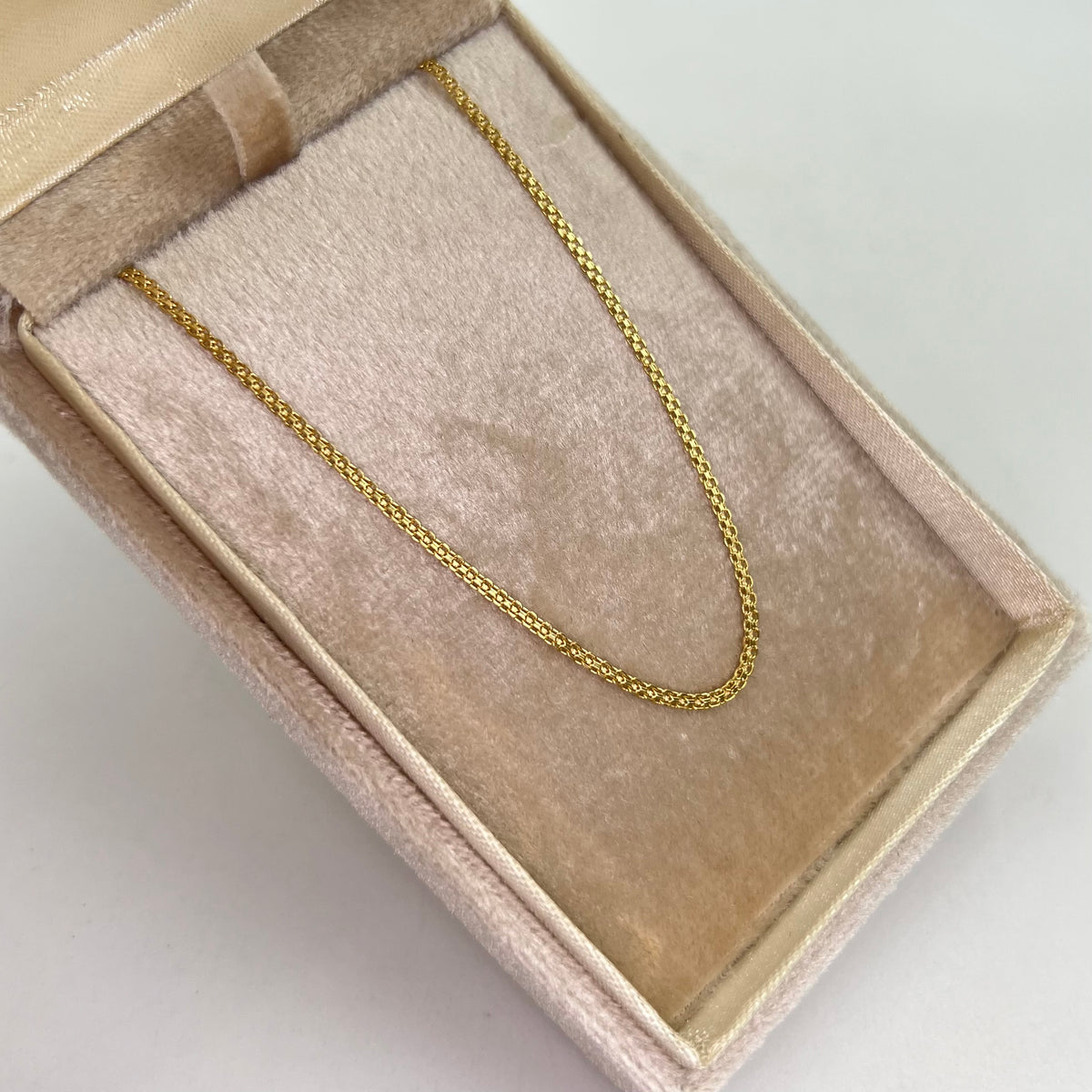 PULSO ITALY CHINO ORO AMARILLO 18K +3 / 1,20 GR / 1,5 MM / 18 CM