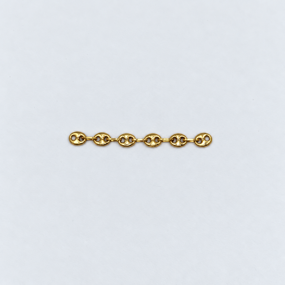 HERRAJE RETAZO GC 4,7MM ORO AMARILLO 18K 0,67 GR / 5 CM