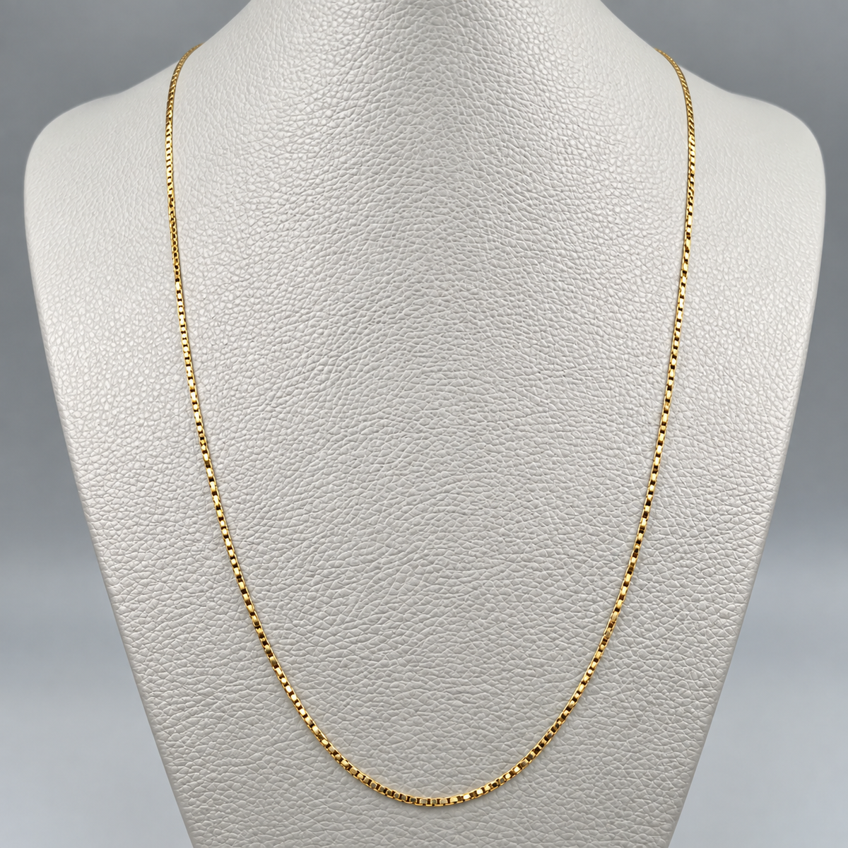 CADENA ITALY MINI CUBANA ORO AMARILLO 18K +3 / 2,33 GR / 1,5 MM / 60 CM