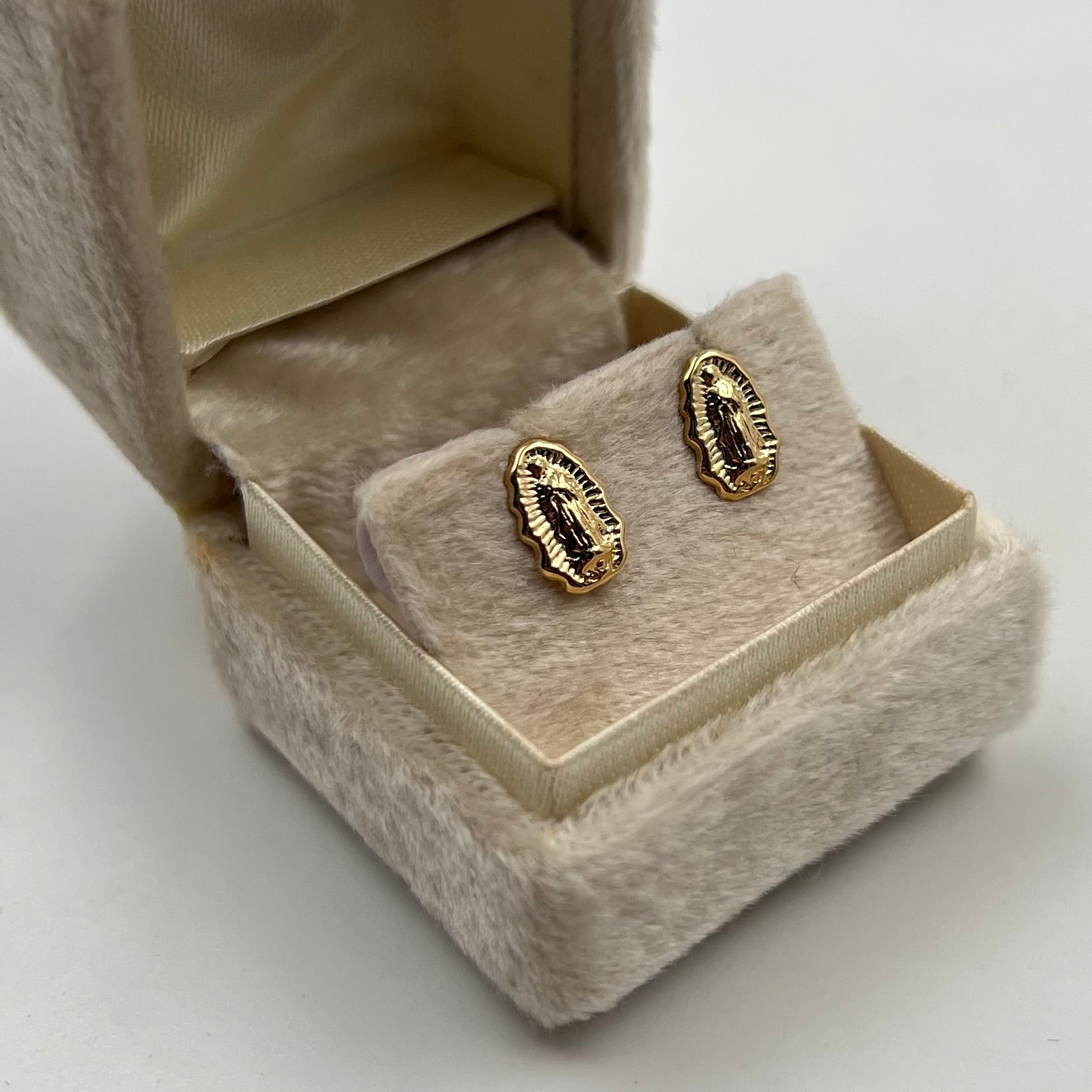 TOPOS VIRGEN DE GUADALUPE  ORO AMARILLO 18K 0,92 GR / 10 MM