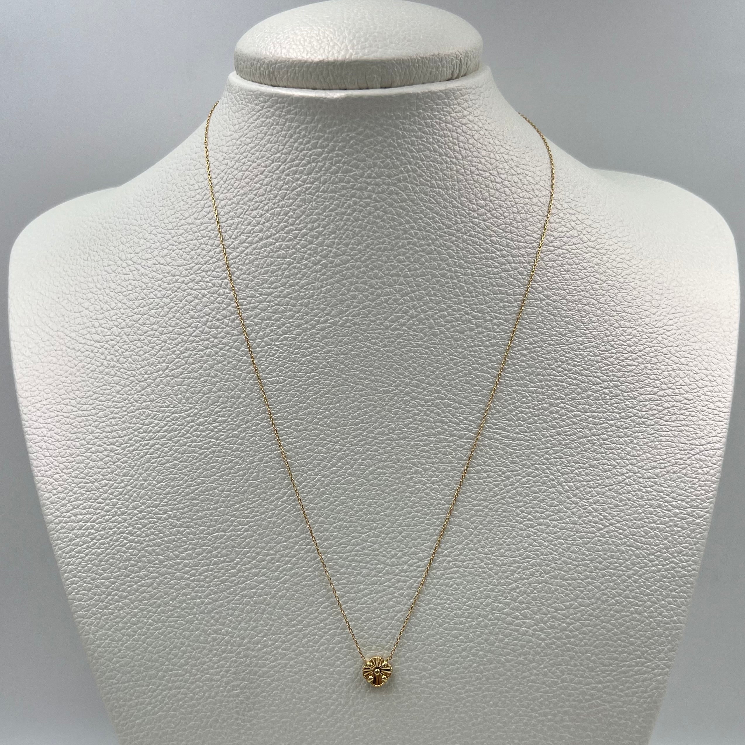 CADENA ITALY TREBOL ORO AMARILLO 18K +3 / 1,42 GR / 6 MM / 40 CM