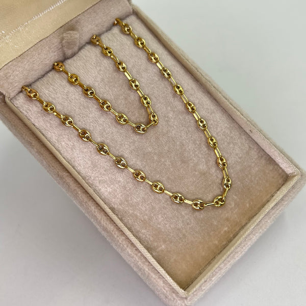 CADENA BABY GC REAZA ITALY  ORO AMARILLO 18K +1 / 5,13 GR / 3 MM / 45 CM
