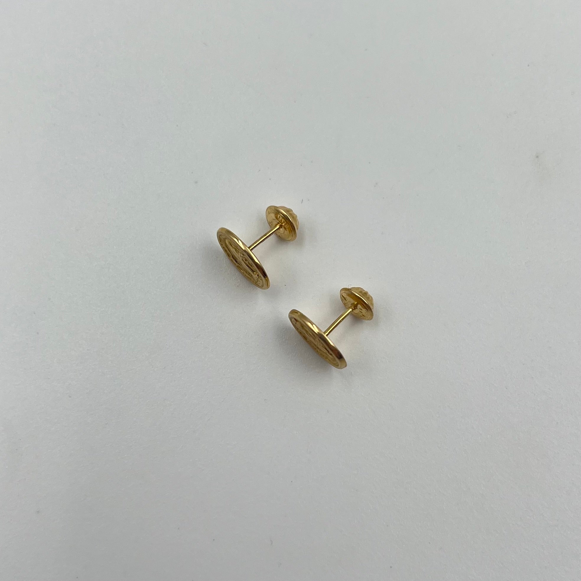 TOPOS VIRGEN DE LA MILAGROSA ORO AMARILLO 18K 0,93 GR / 8 MM