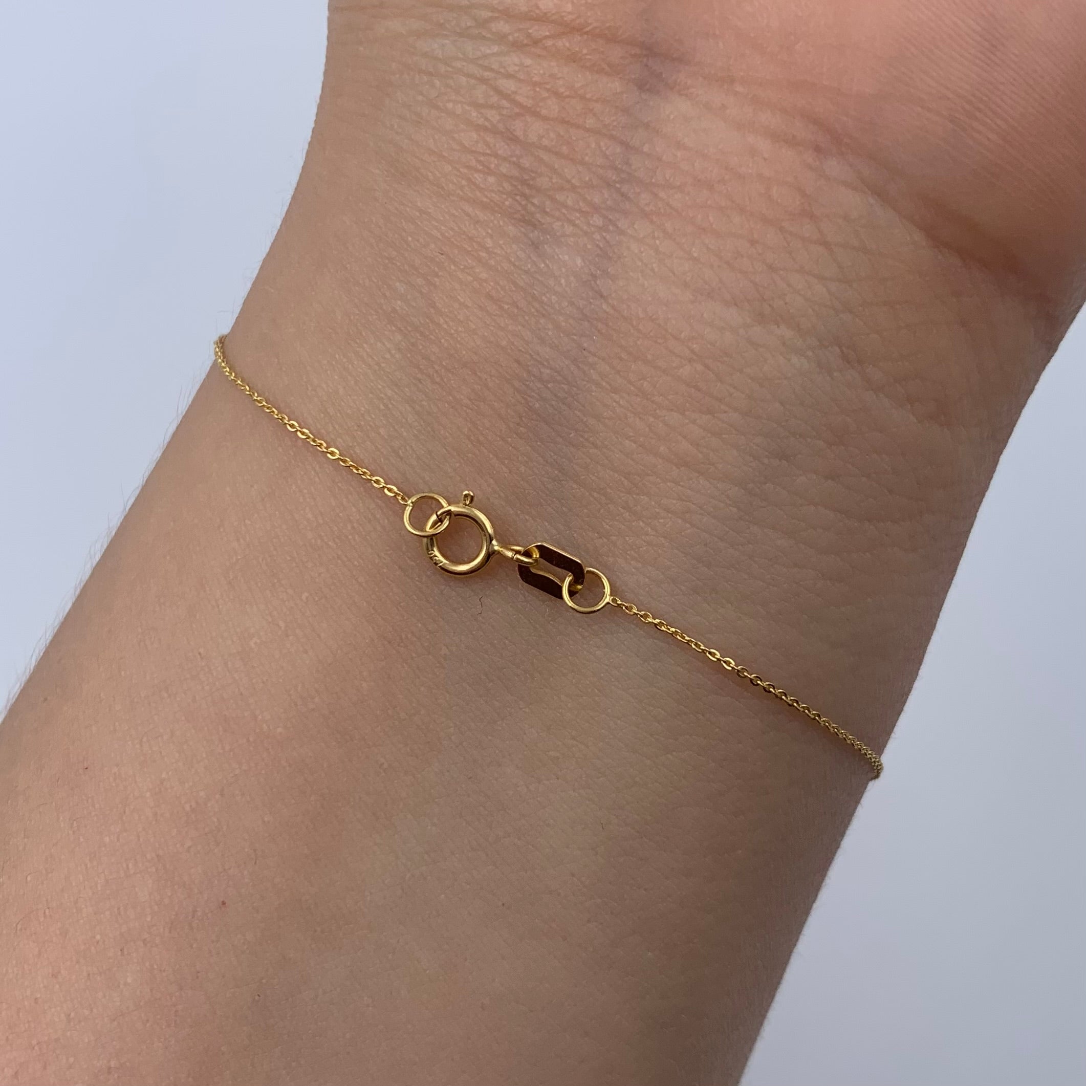 PULSO ITALY BALIN ORO AMARILLO 18K +3 / 0,6 GR / 2 MM / 18 CM
