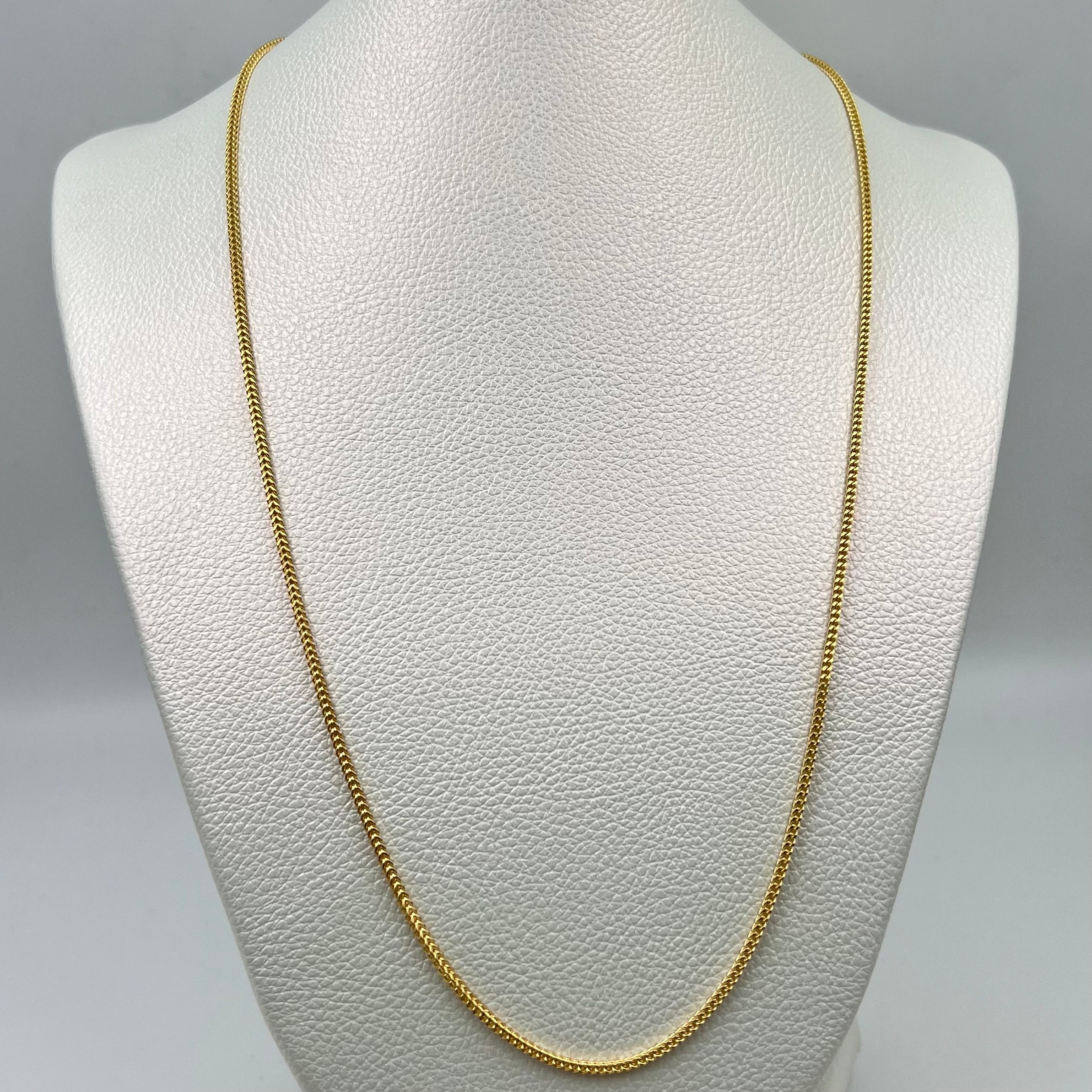 CADENA ITALY FRANCO ORO AMARILLO 18K +1 / 9,00 GR / 2,36 MM / 60 CM