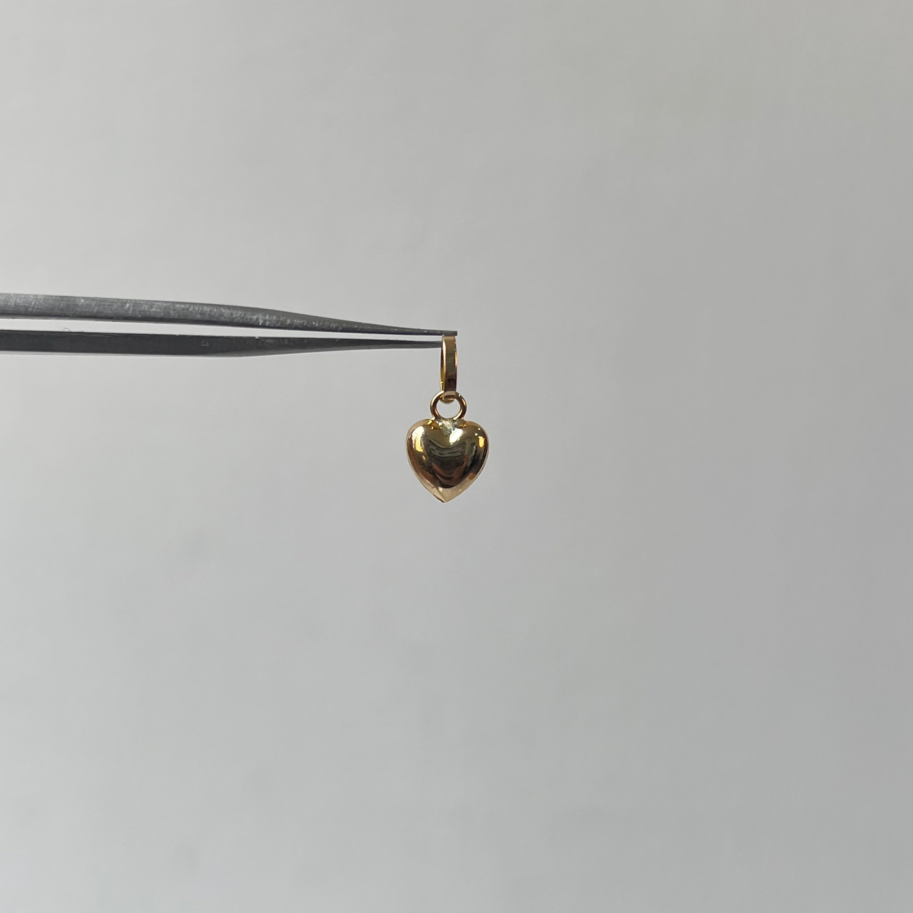 DIJE CORAZON  ORO AMARILLO 18K 0,33 GR / 6 MM / 1 CM