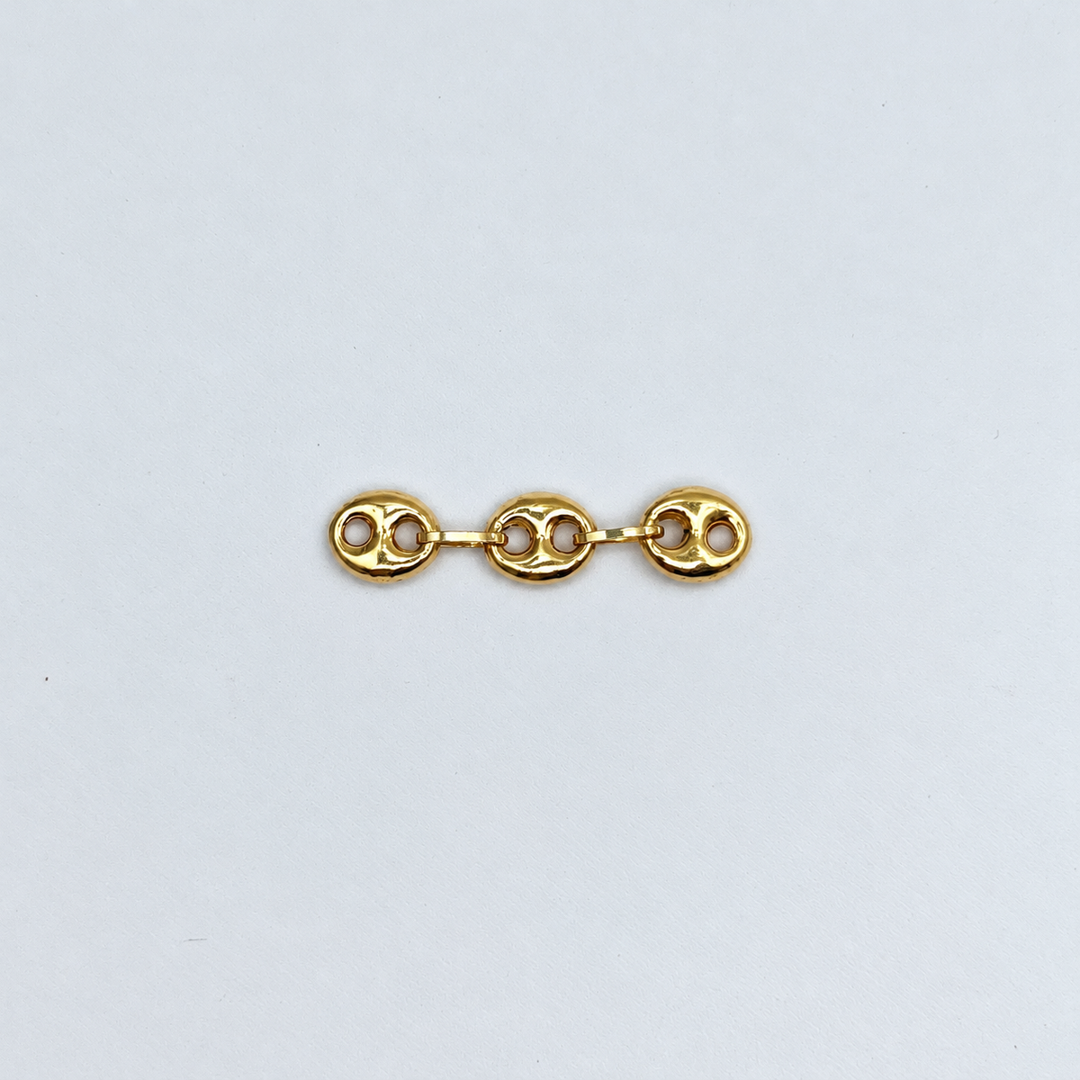 HERRAJE RETAZO GC 6MM ORO AMARILLO 18K 0,65 GR / 3 CM