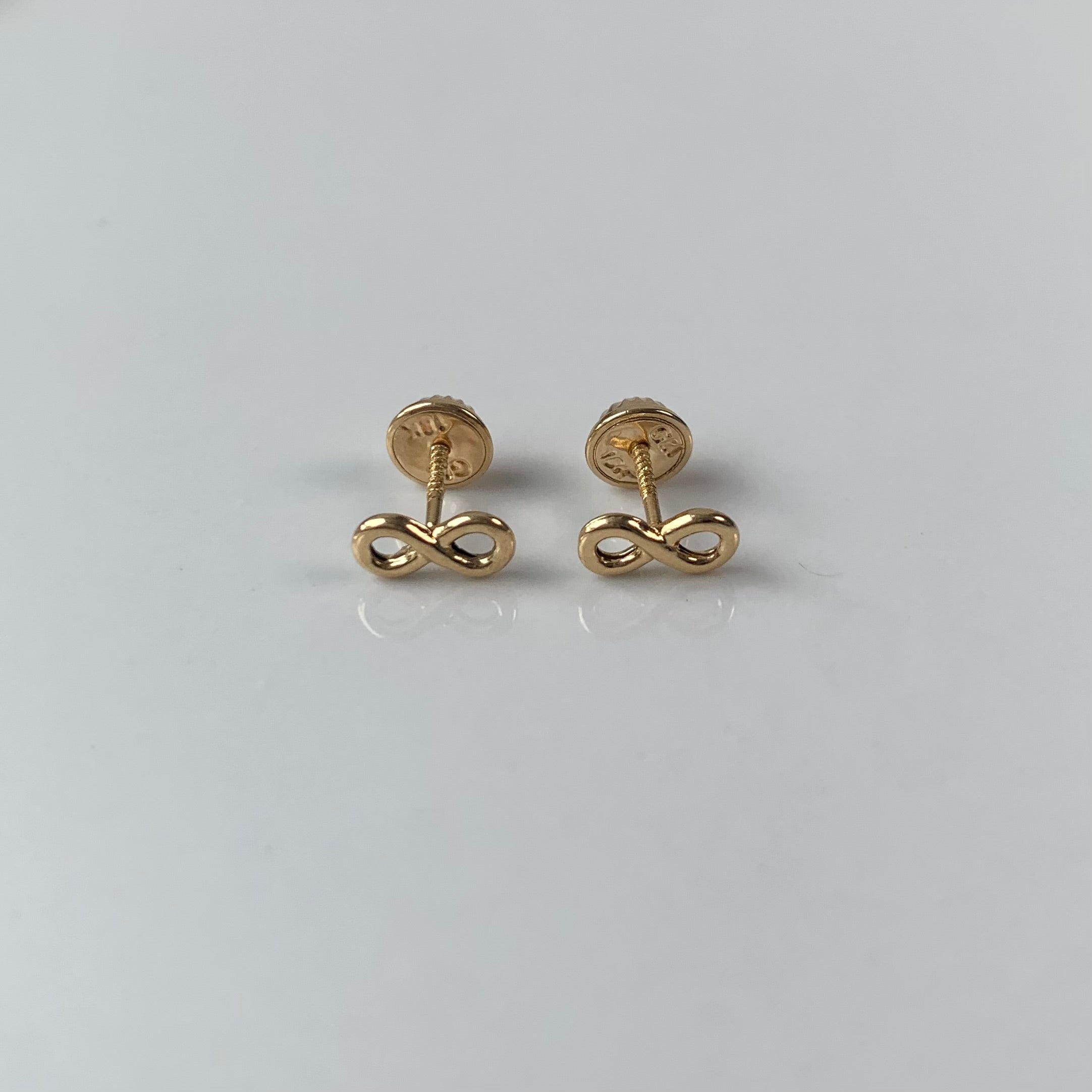 TOPOS INFINITO ORO AMARILLO 18K 0,51 GR / 3,5 MM