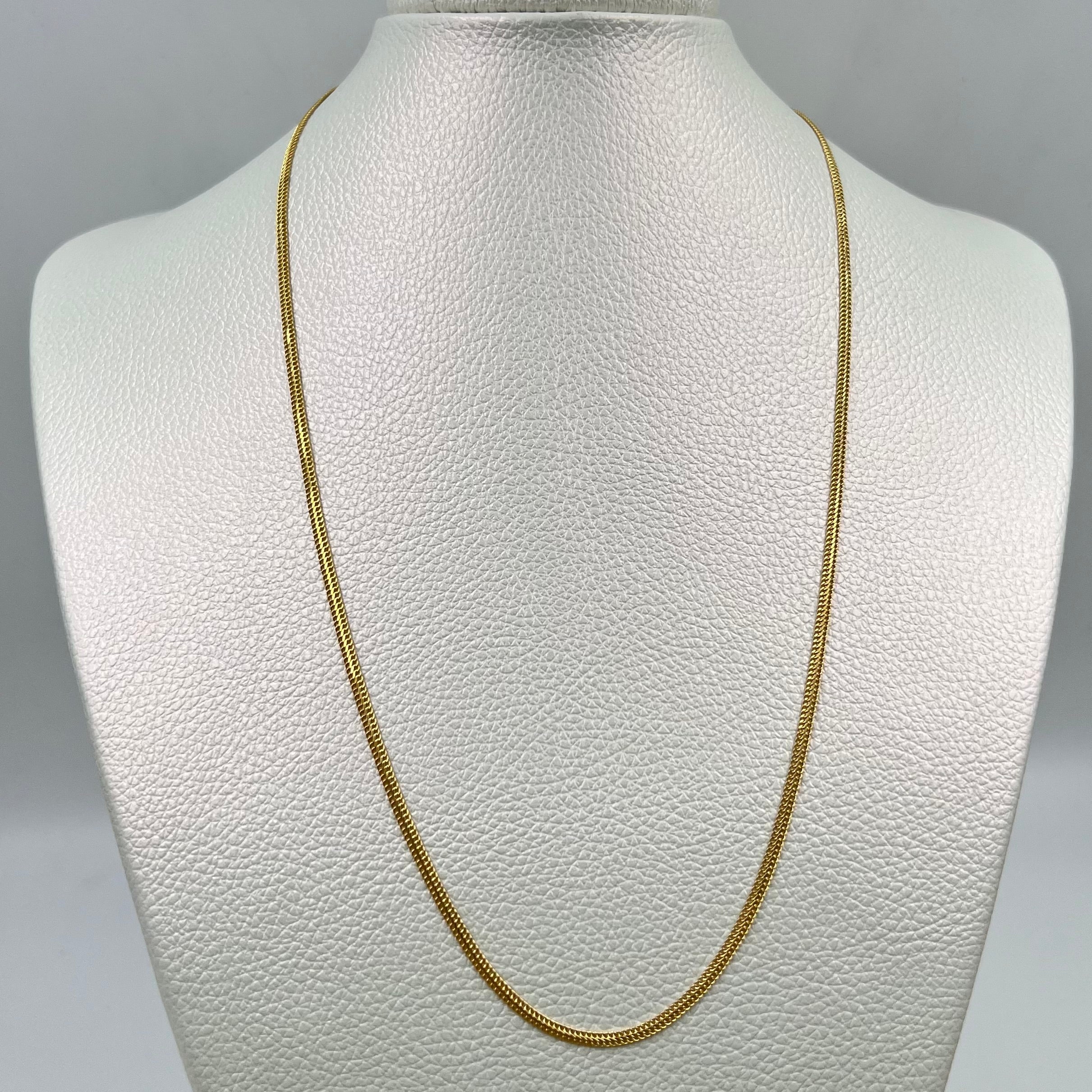 CADENA ITALY SEDUSA ORO AMARILLO 18K +3 / 2,46 GR / 2,1 MM / 50 CM