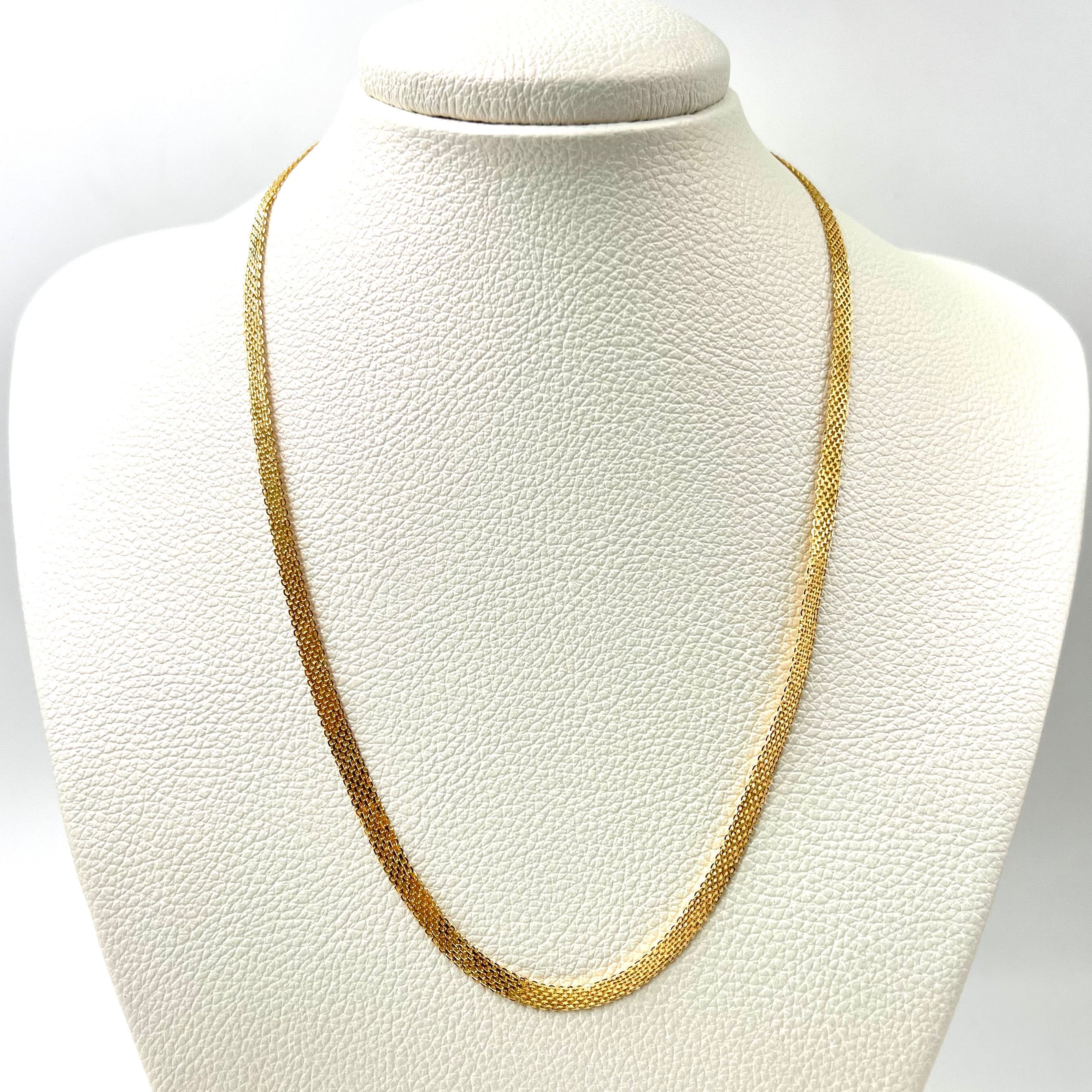 CADENA ITALY CHINA ORO AMARILLO 18K +3 / 8,4 GR / 4,2 MM / 60 CM
