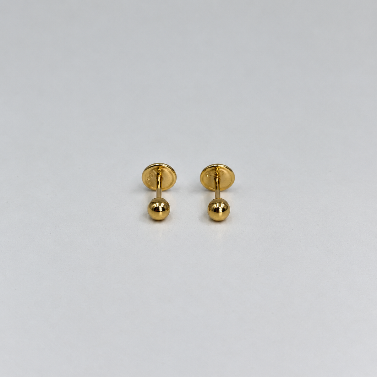 TOPOS BOLA LISA ORO AMARILLO 18K 0,90 GR / 5 MM