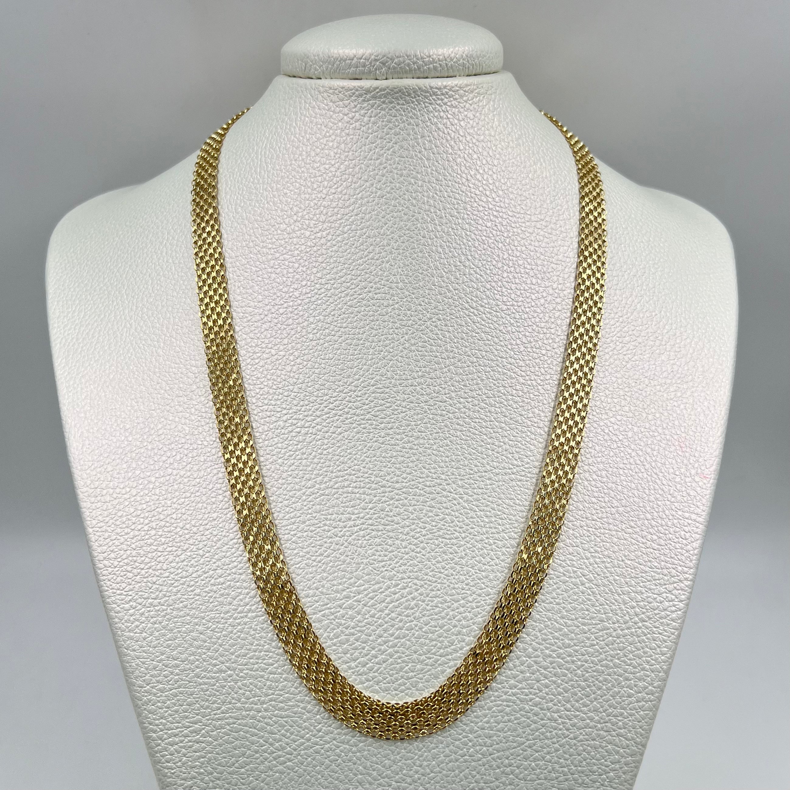 CADENA ITALY CHINA  ORO AMARILLO 18K +1 / 9,4 GR / 8,3 MM / 50 CM