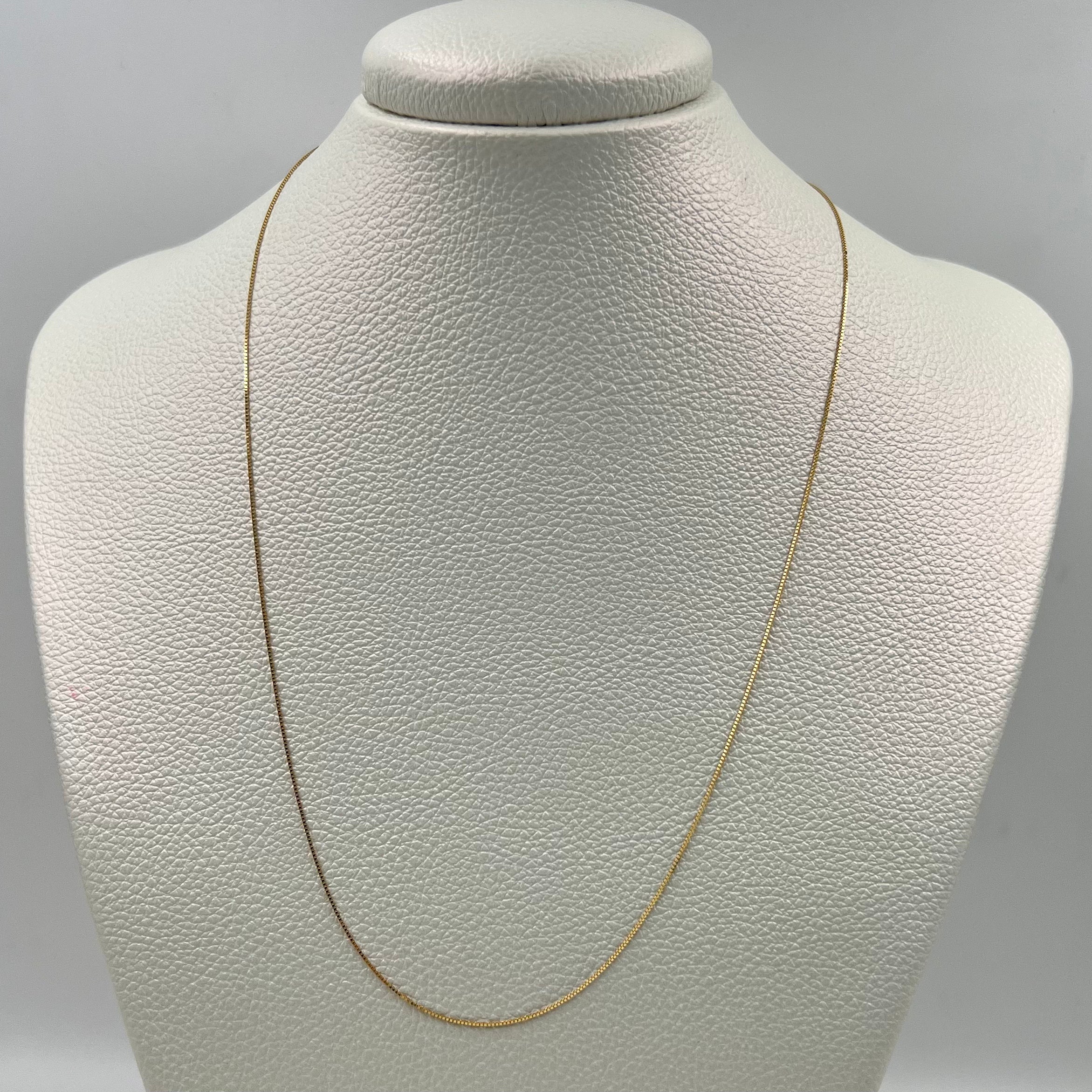 CADENA ITALY VENECIANA ORO AMARILLO 18K +3 / 1,42 GR / 0,6 MM / 50 CM