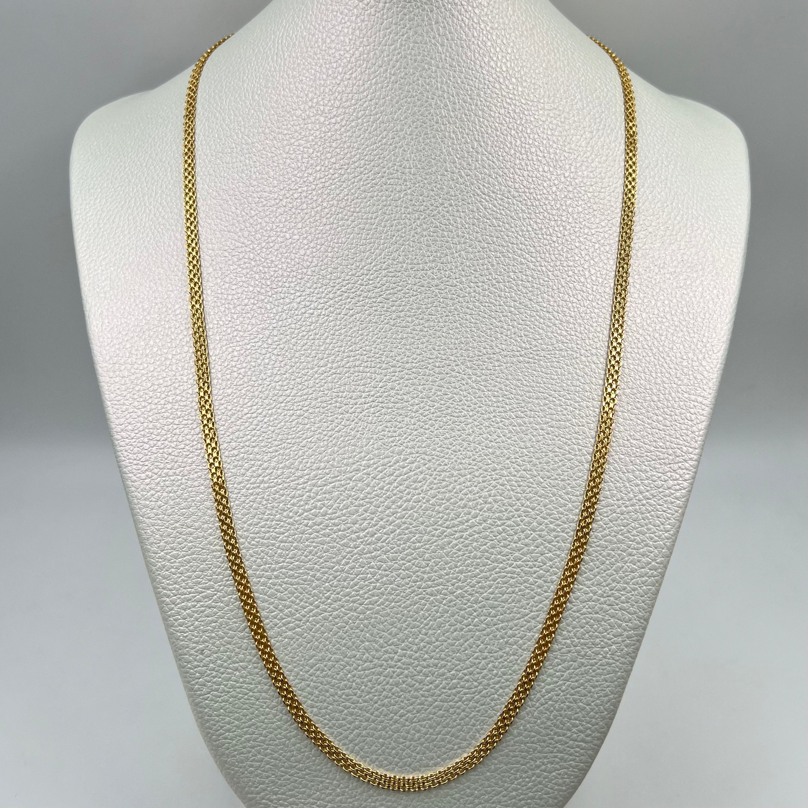 CADENA ITALY CHINA ORO AMARILLO 18K +1 / 5,54 GR / 3,4 MM / 60 CM
