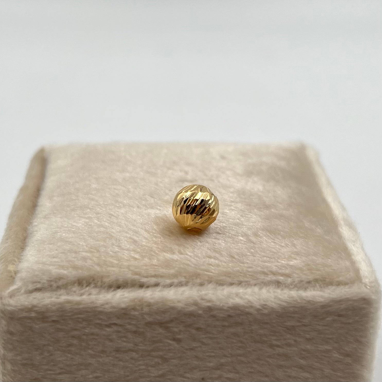 BOLA DIAMANTADA 7MM / NAC ORO AMARILLO
