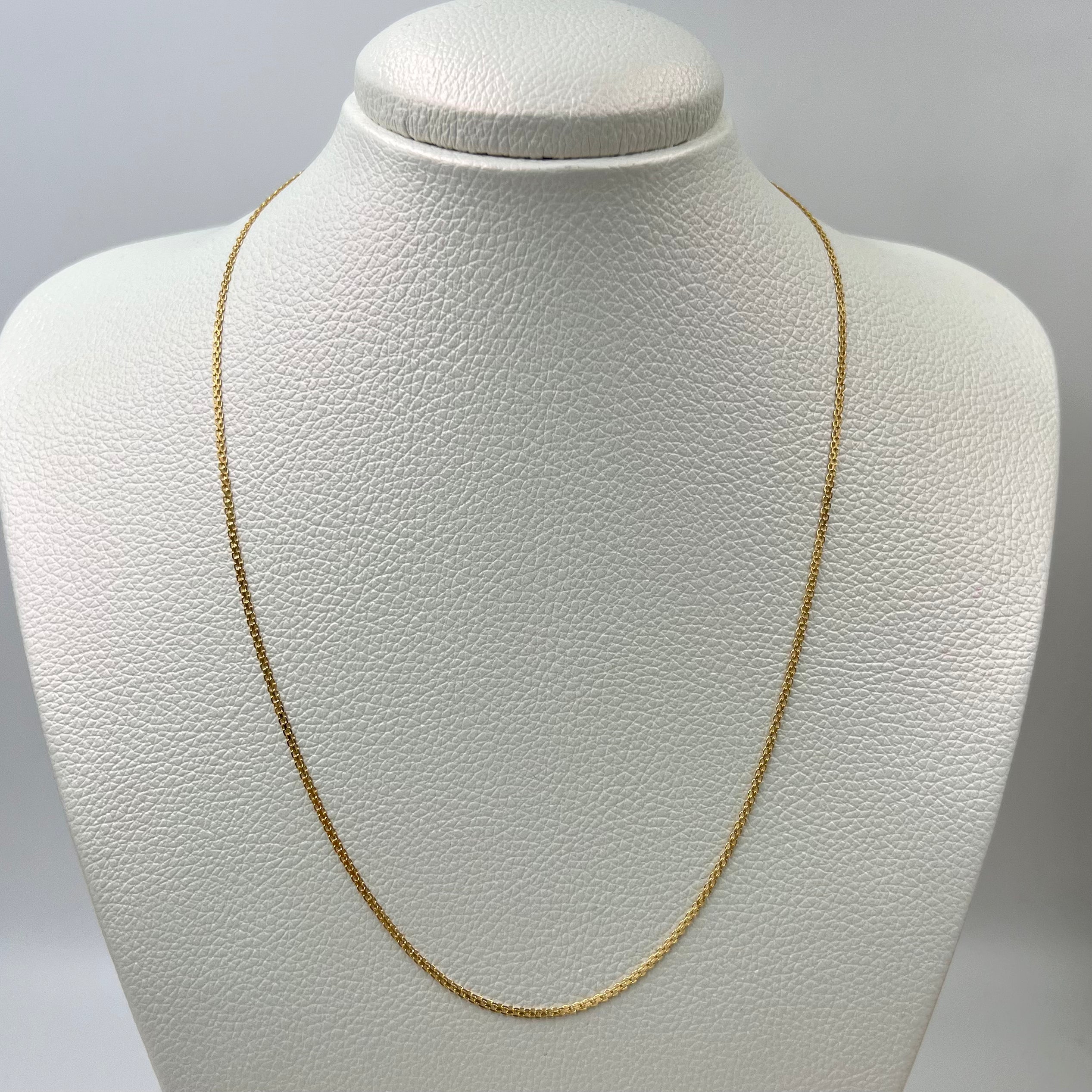 CADENA ITALY CHINA ORO AMARILLO 18K +3 / 2,42 GR / 1,53 MM / 45 CM