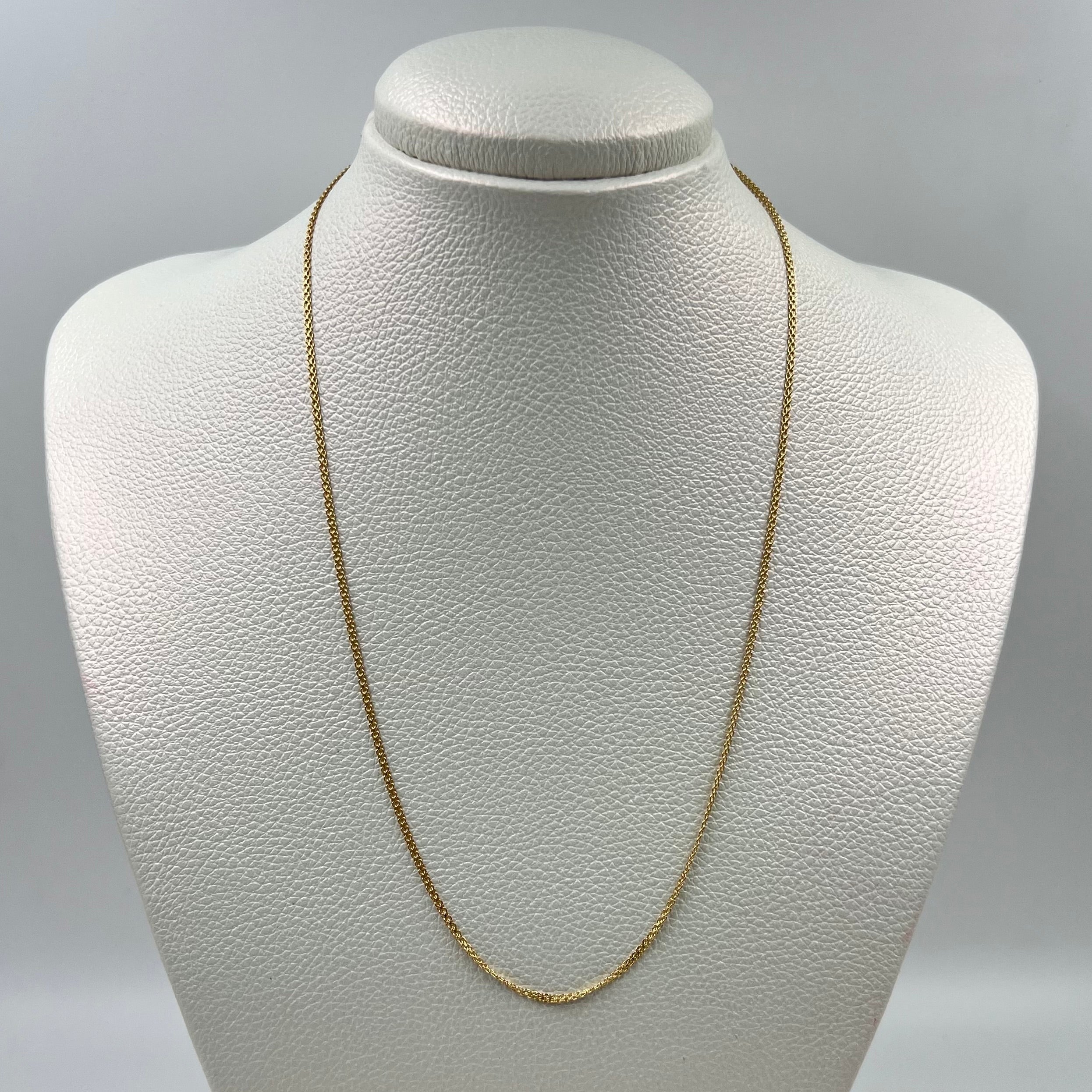 CADENA ITALY CHINA ORO AMARILLO 18K +3 / 2,79 GR / 1,4 MM / 50 CM